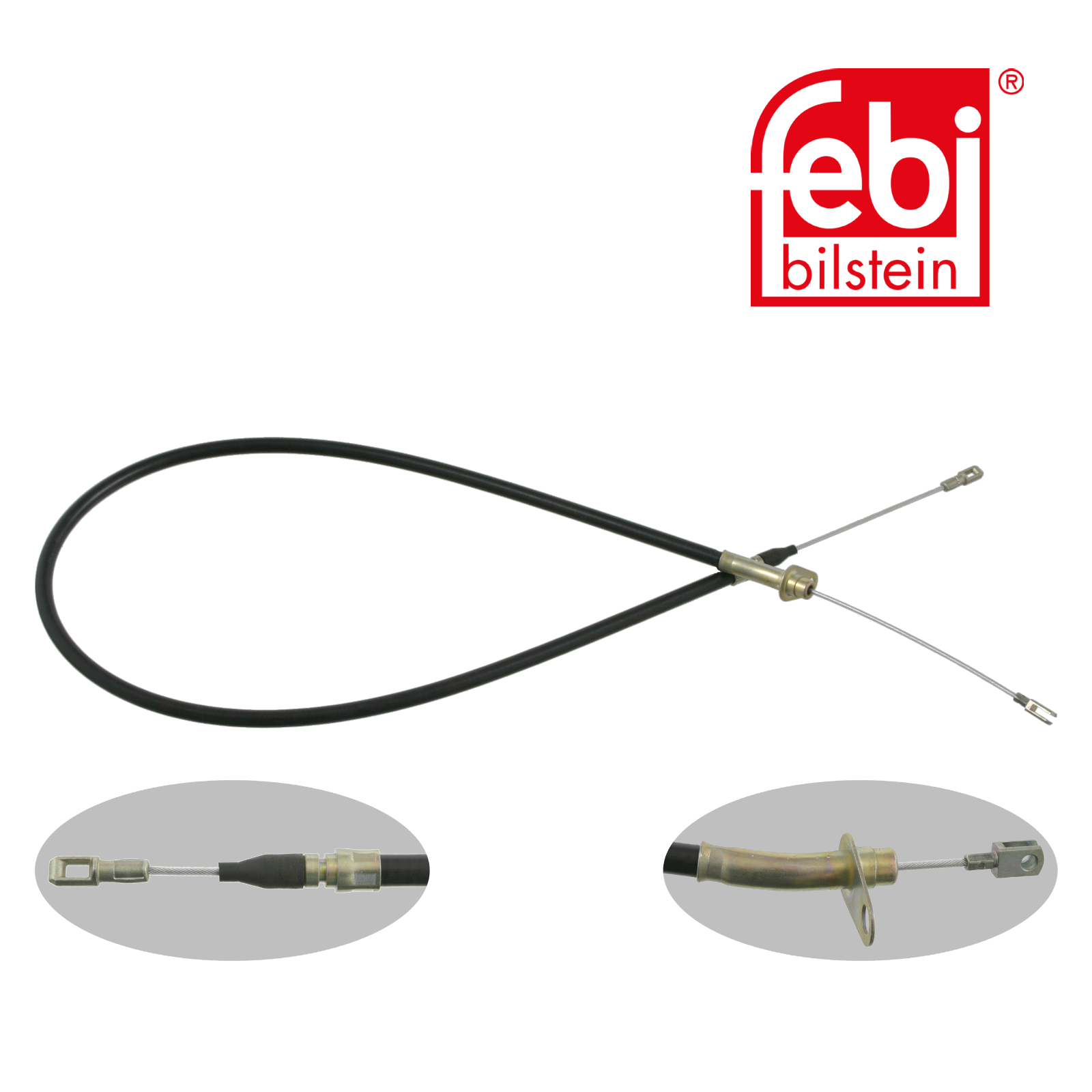 Febi Handbrake Cable Left Rear 18115