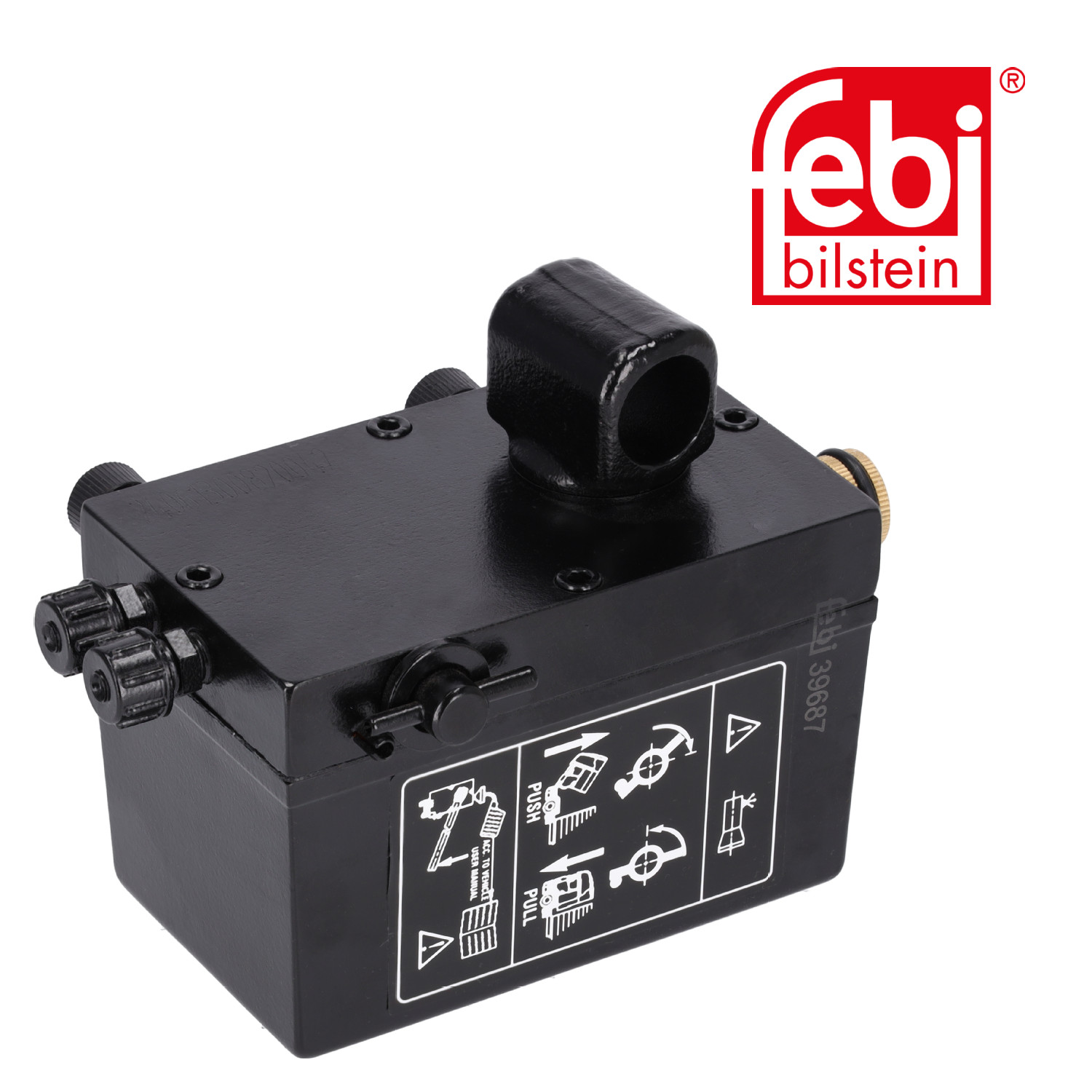 Febi Cab Tilt Hydraulic Pump Manual 2 Connectors 39687