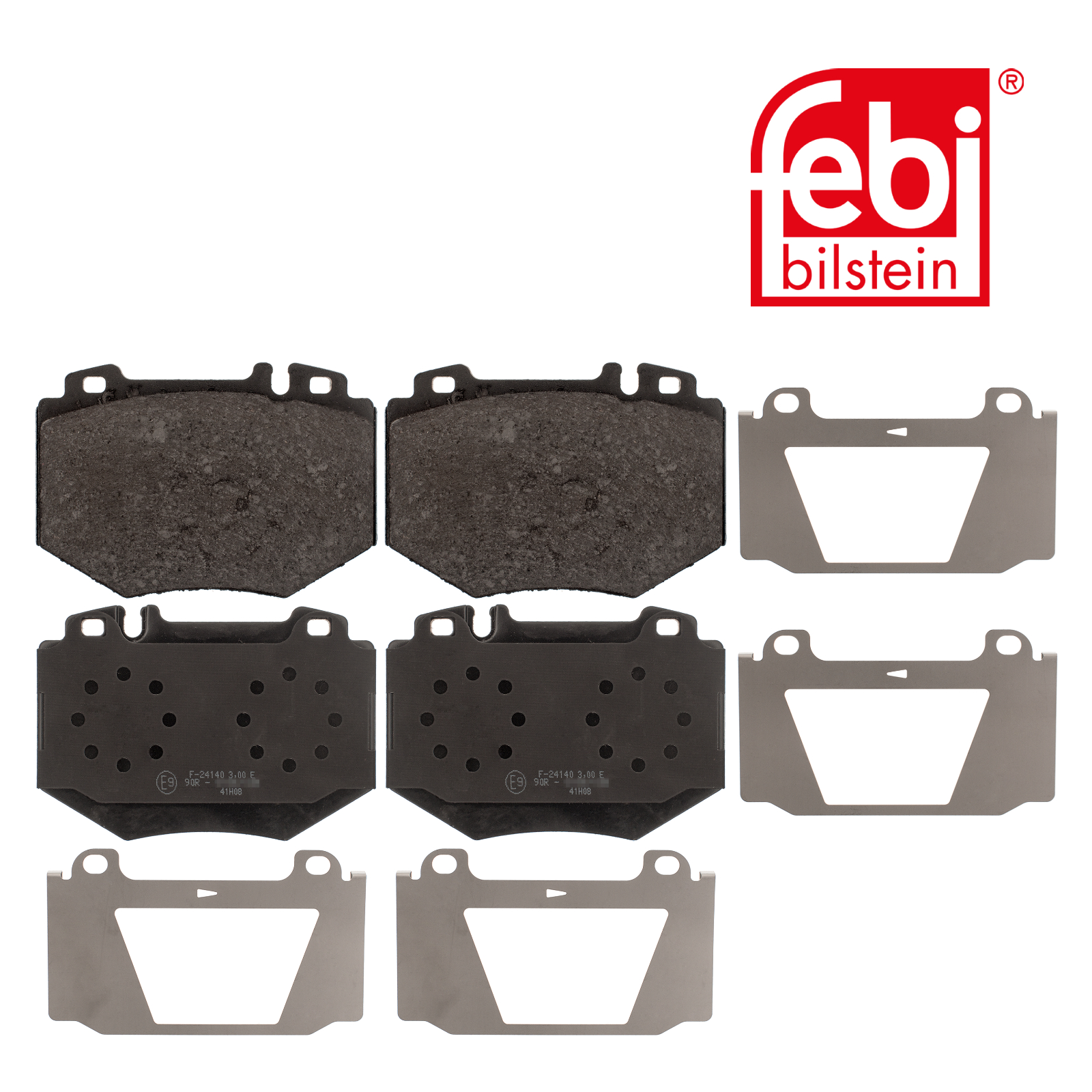 Febi Front Brake Pad Set 116137