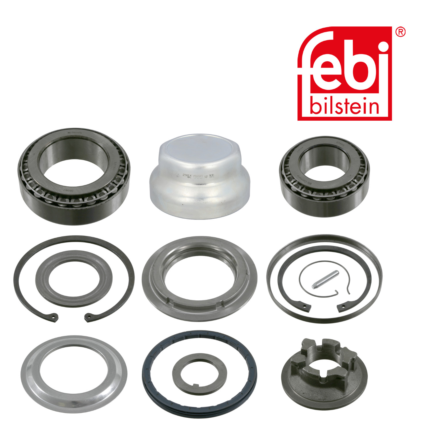 Febi Wheel Bearing Kit Rear Right 10505
