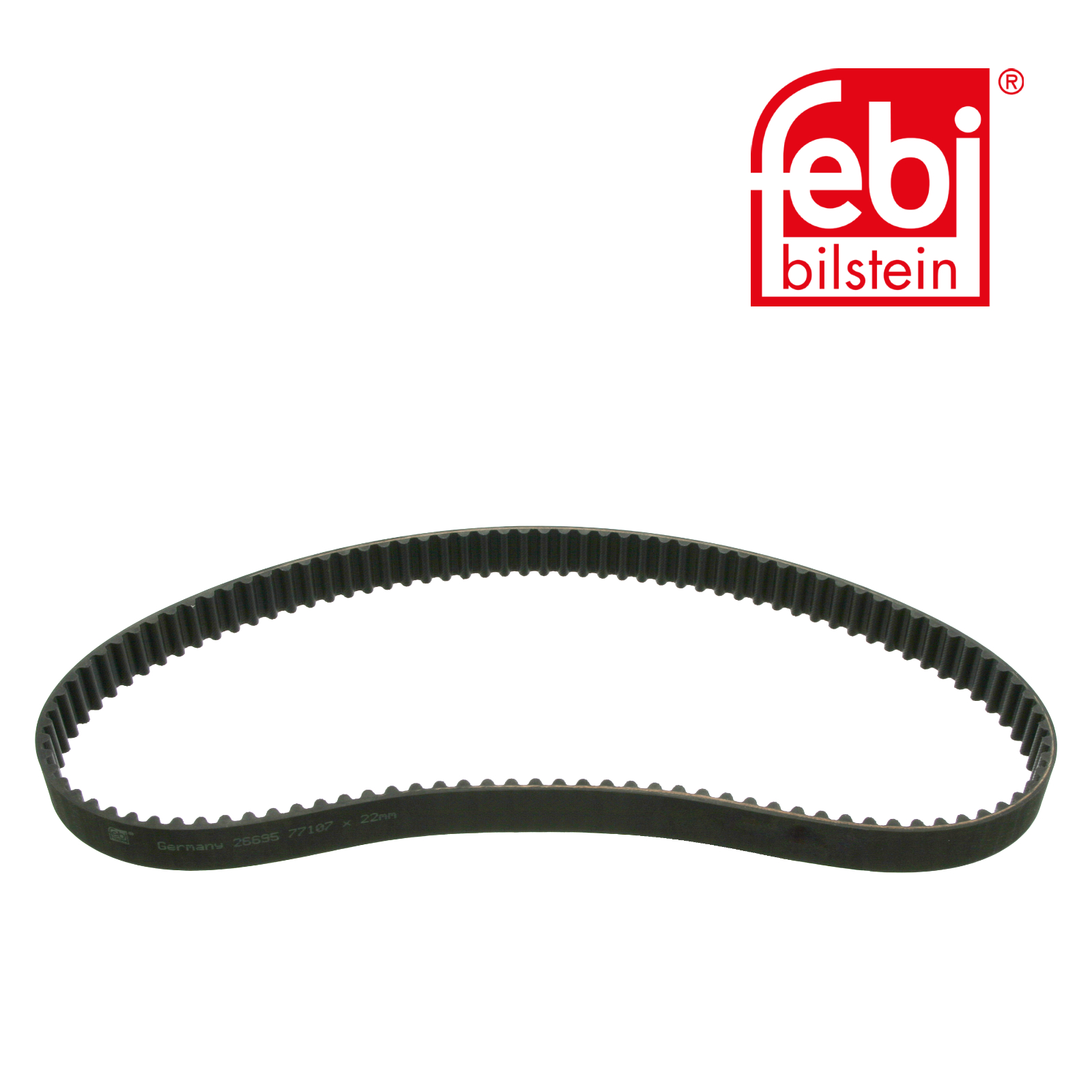 Febi Timing Belt Cambelt 107 Teeth 26695