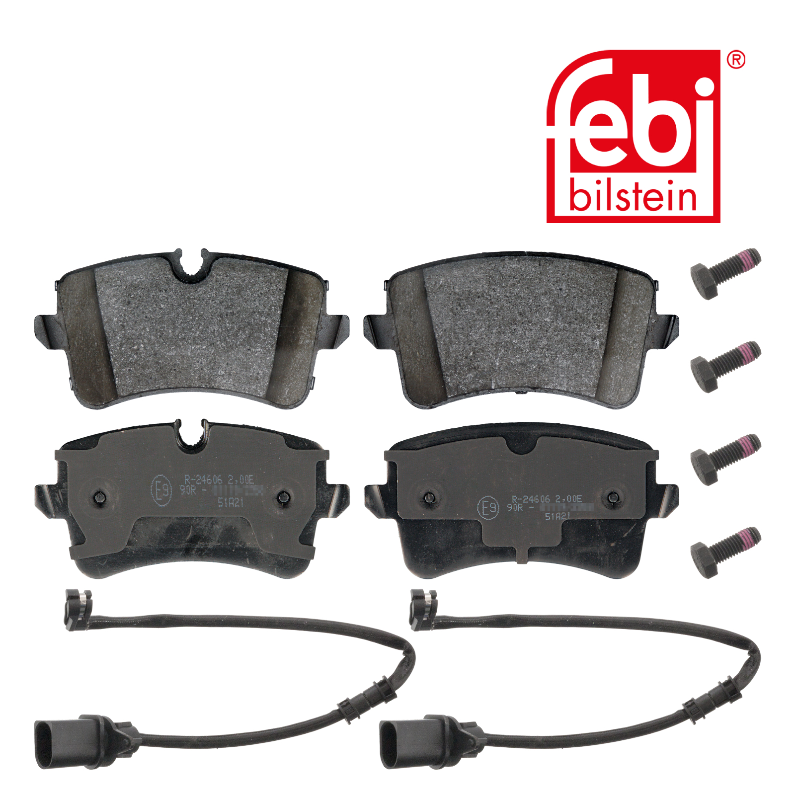 Febi Rear Brake Pad Set 116017
