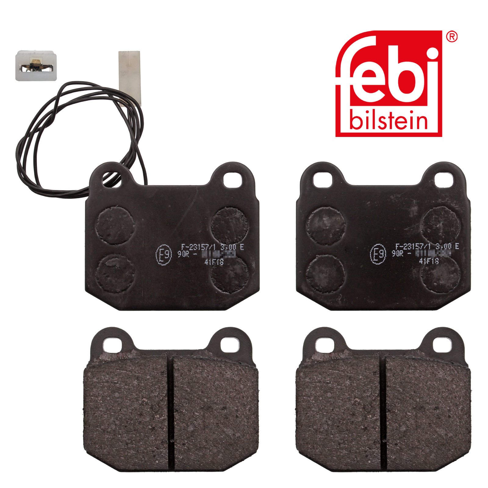 Febi Front Brake Pad Set 116007