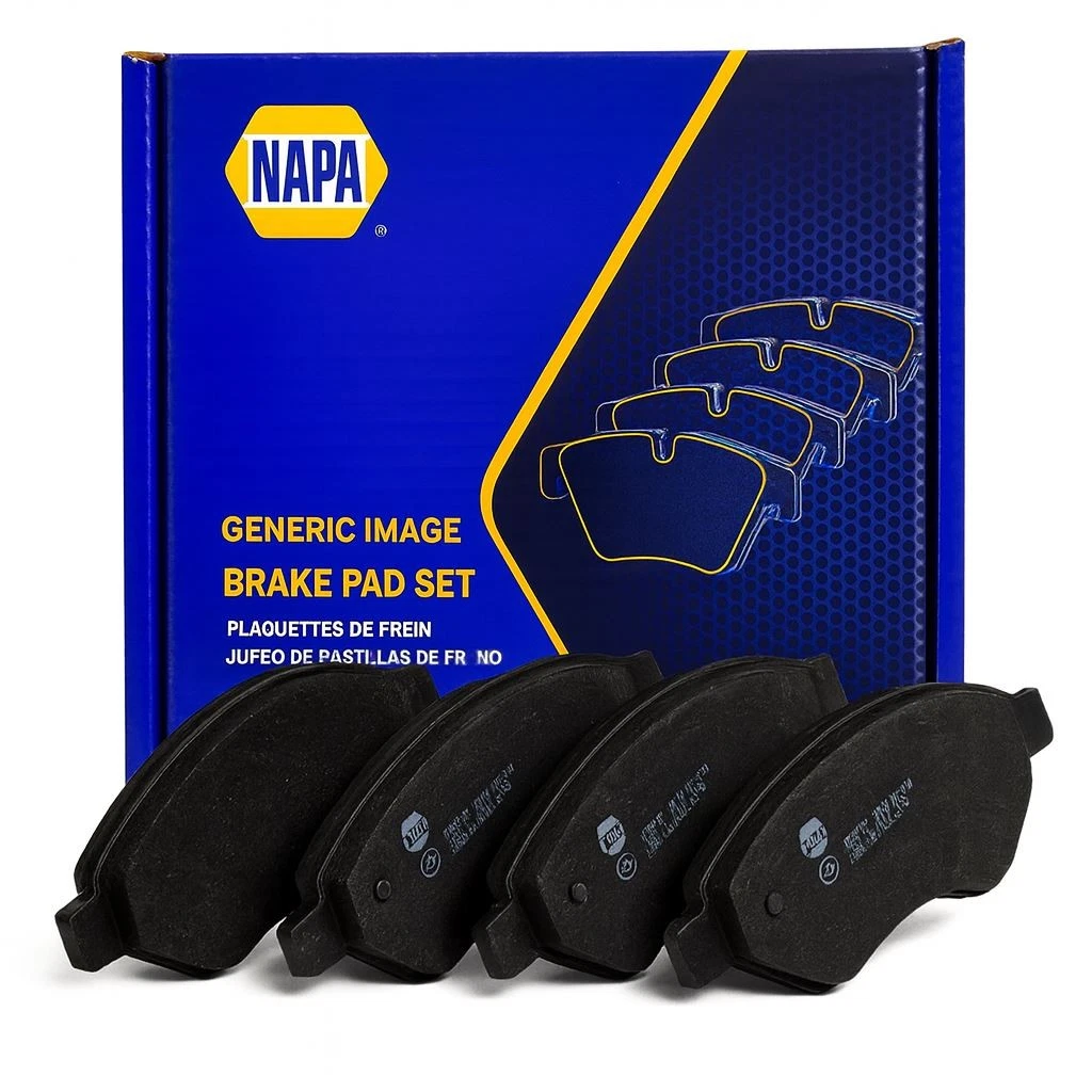 NAPA Front Brake Pad Set fits Audi Q3 2011-2018 1.4 2.0