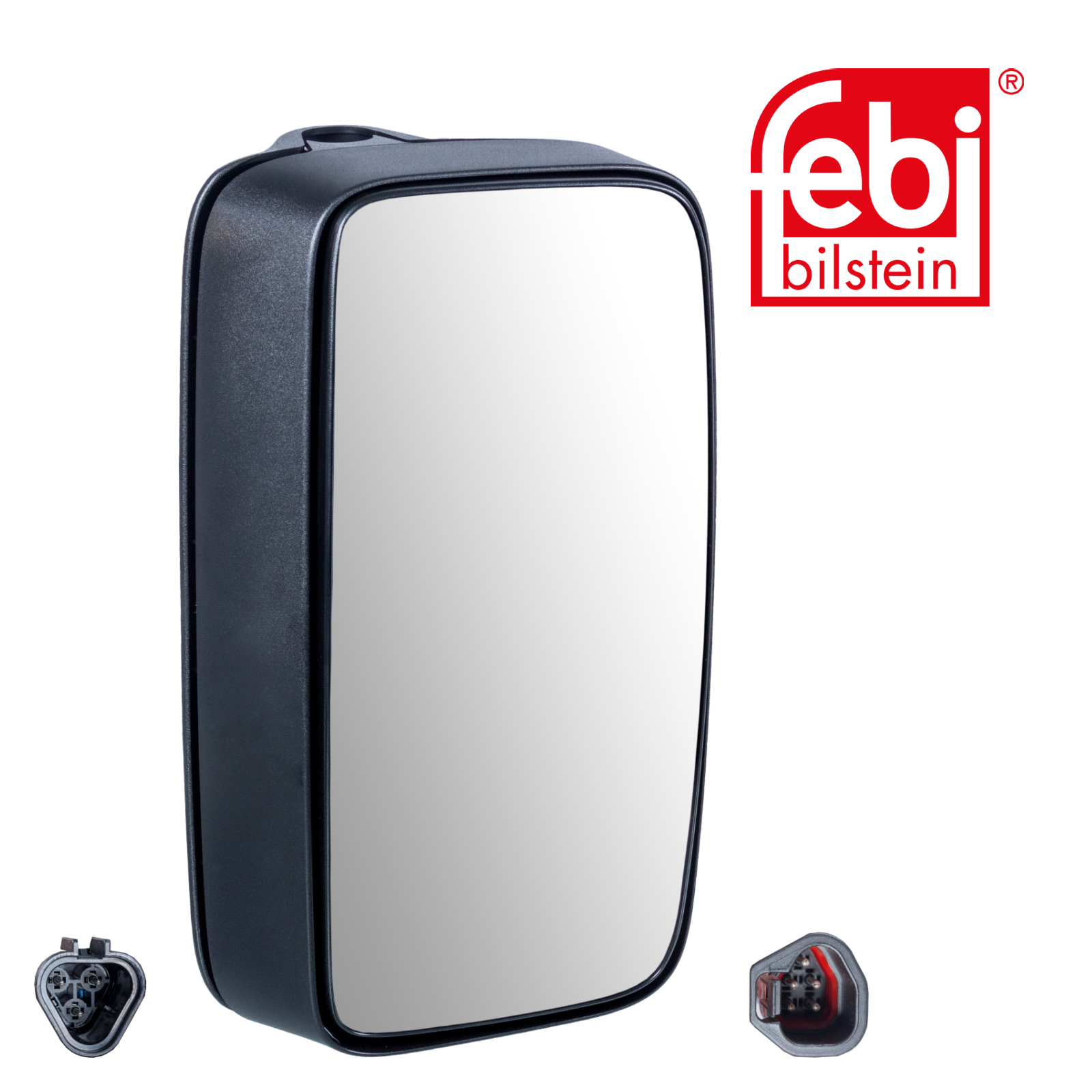 Febi Driver Cab Exterior Mirror Wide 121mm Thick 107951