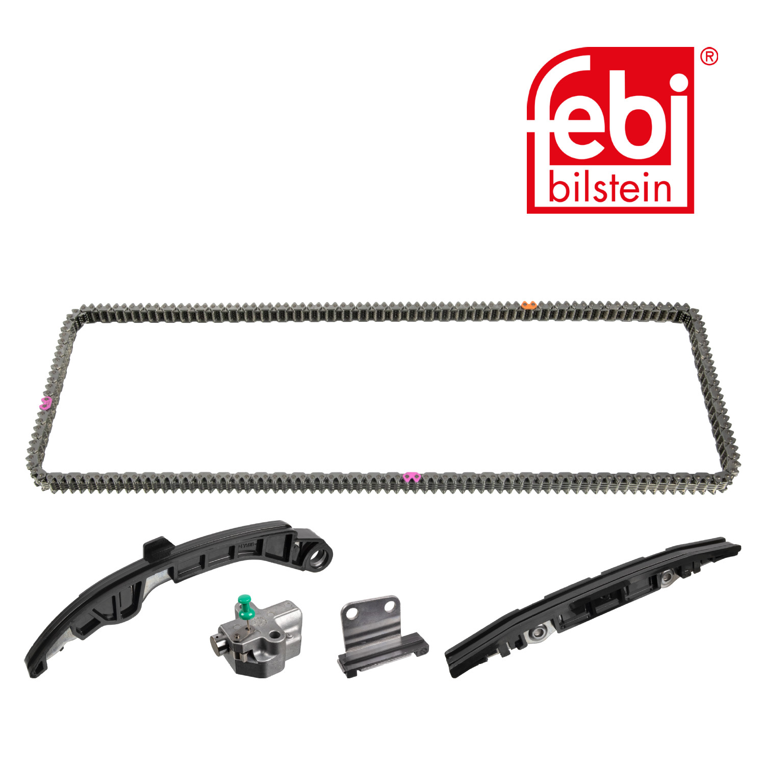 Febi Timing Chain Kit Set 196 Links 6mm 109522