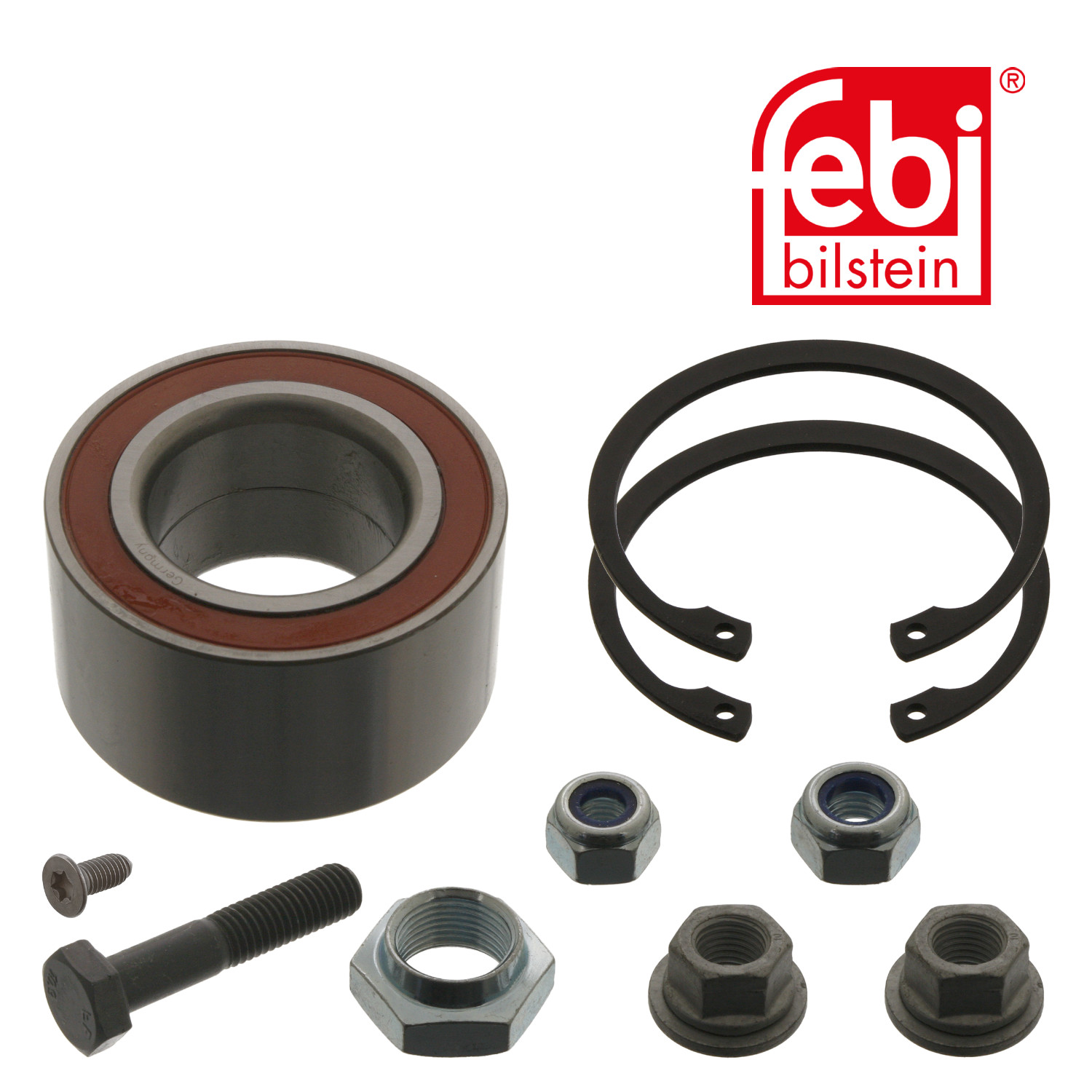 Febi Wheel Bearing Kit Front Right 72mm 03662
