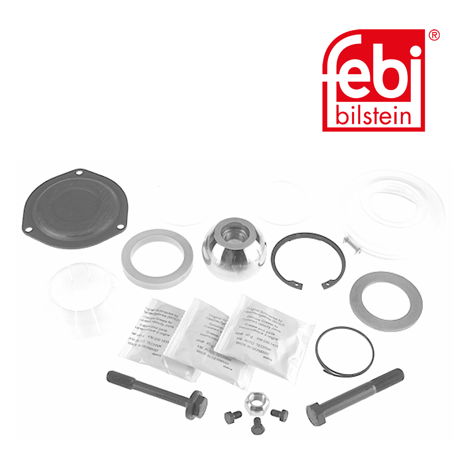 Febi Guide Strut Repair Kit OD 60mm Thick 02904