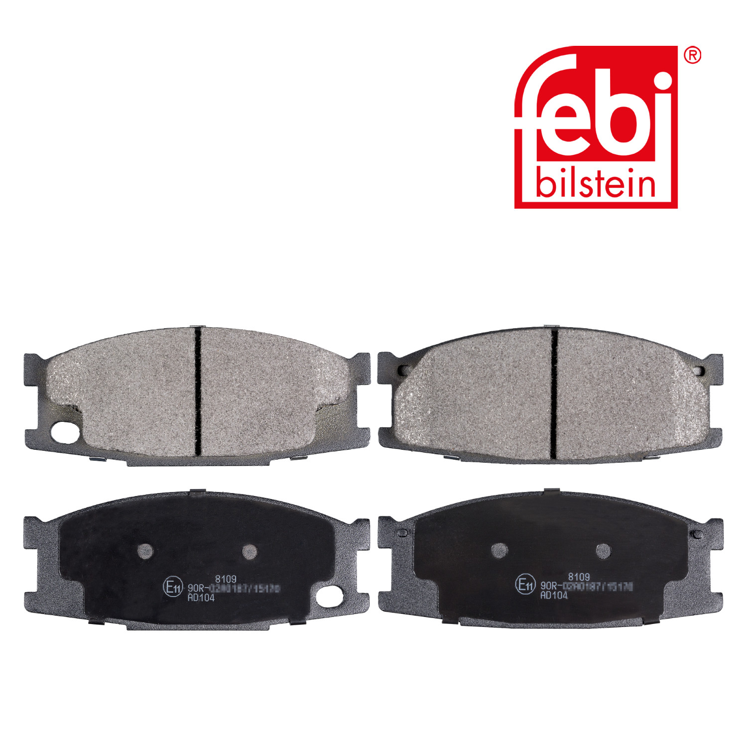 Febi Front Brake Pad Set 16949