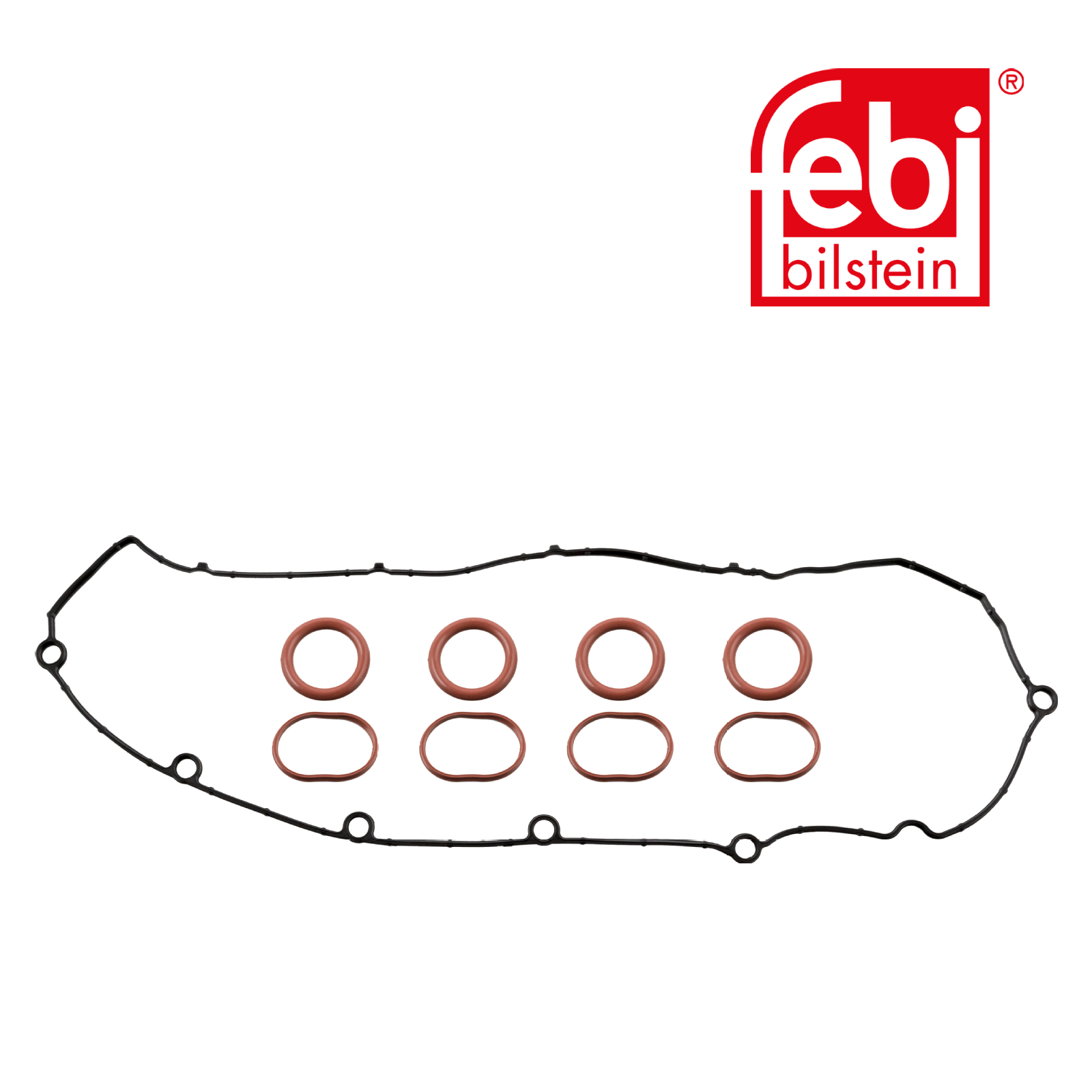 Febi Cylinder Head Cover Gasket Set ACM (Polyacrylate) 101138