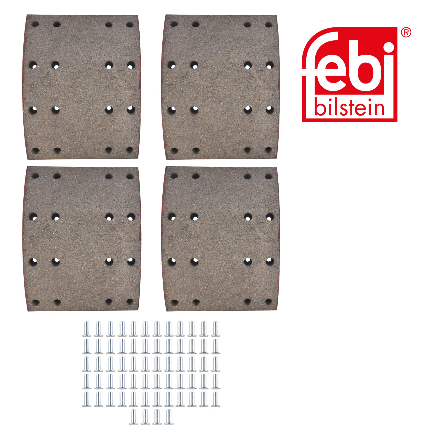 Febi Drum Brake Lining Set 413mm Drum 181228