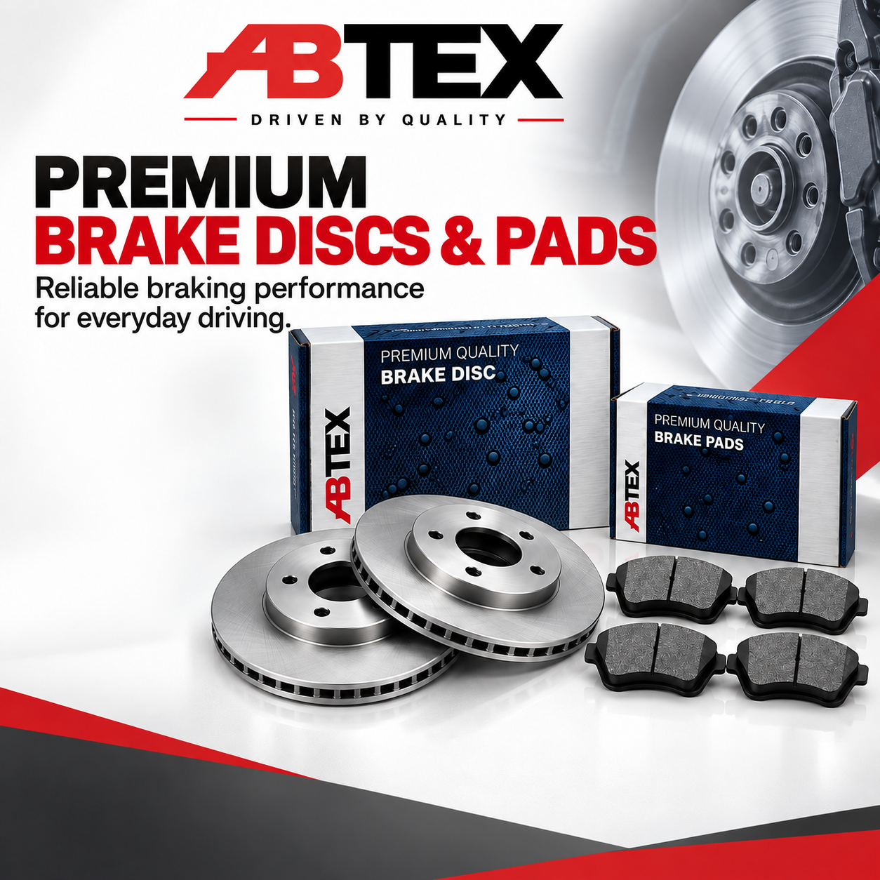 Abtex Rear Brake Pad Set PLU3978