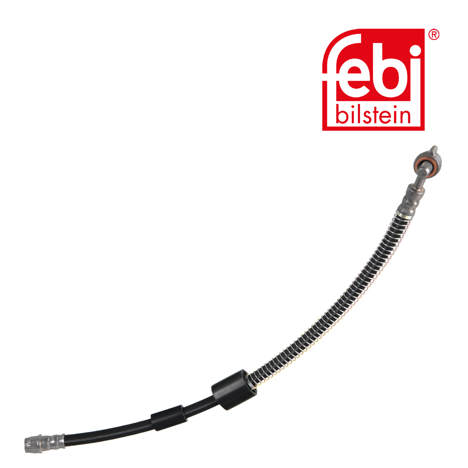 Febi Brake Hydraulic Hose Line Front Right 177091