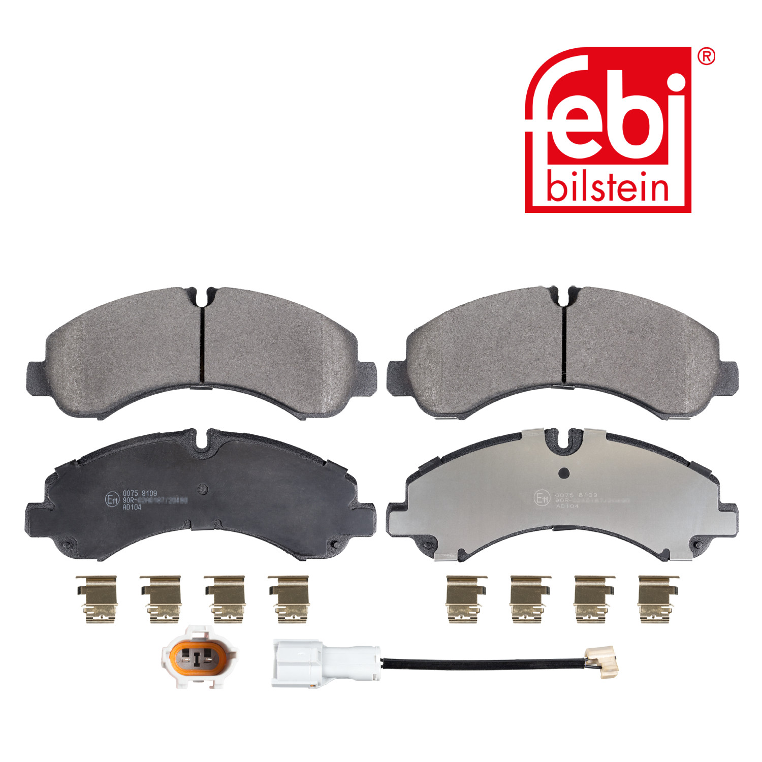 Febi Front Brake Pad Set 16946