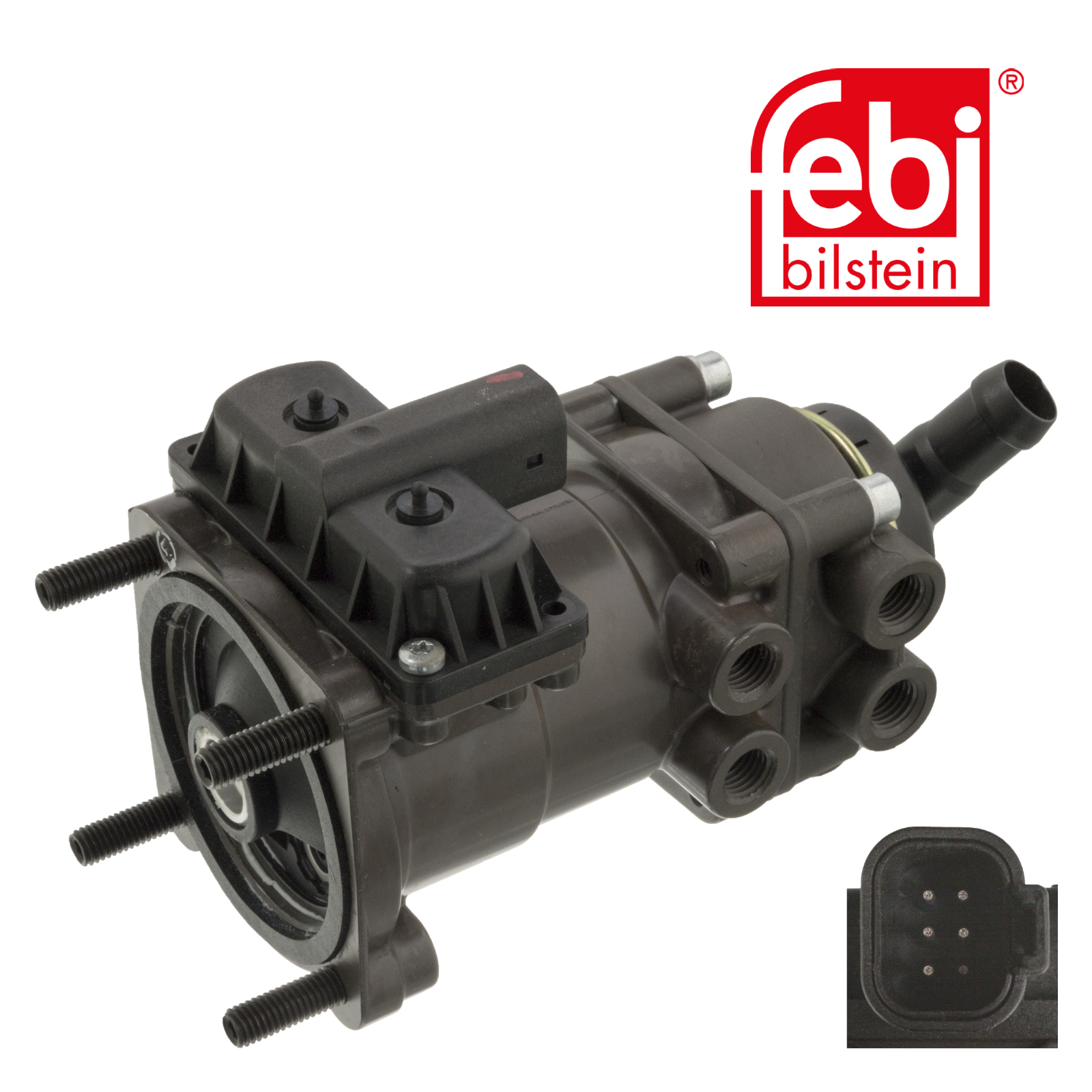 Febi Service Brake Valve M12 x 1,5 6 Connectors 104892