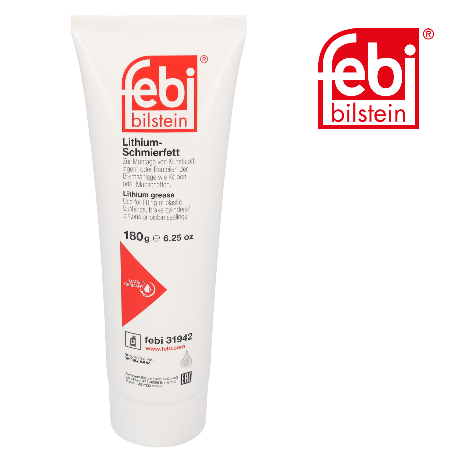 Febi Brake Assembly Mounting Paste 31942