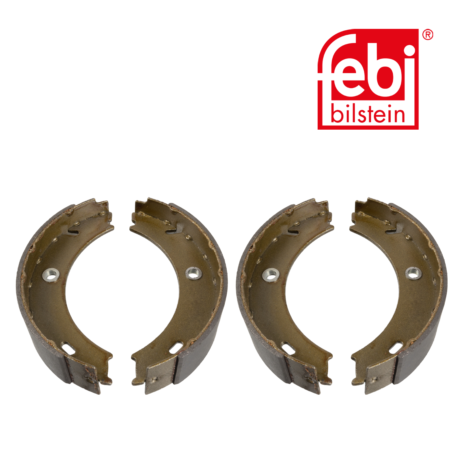 Febi Parking Brake Shoe Set Rear 23190