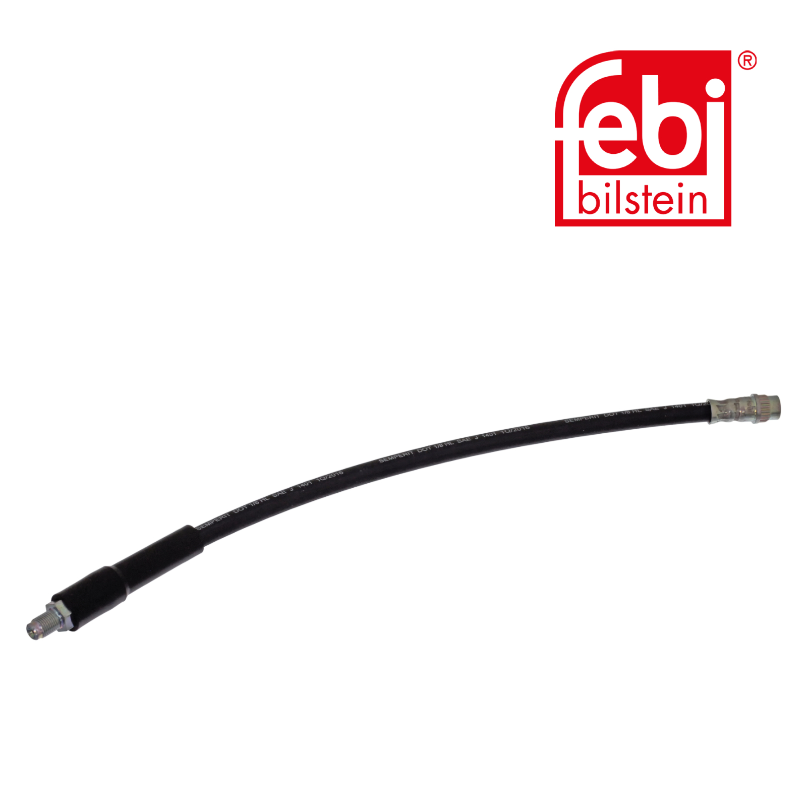 Febi Brake Hydraulic Hose Line Front Right 10221