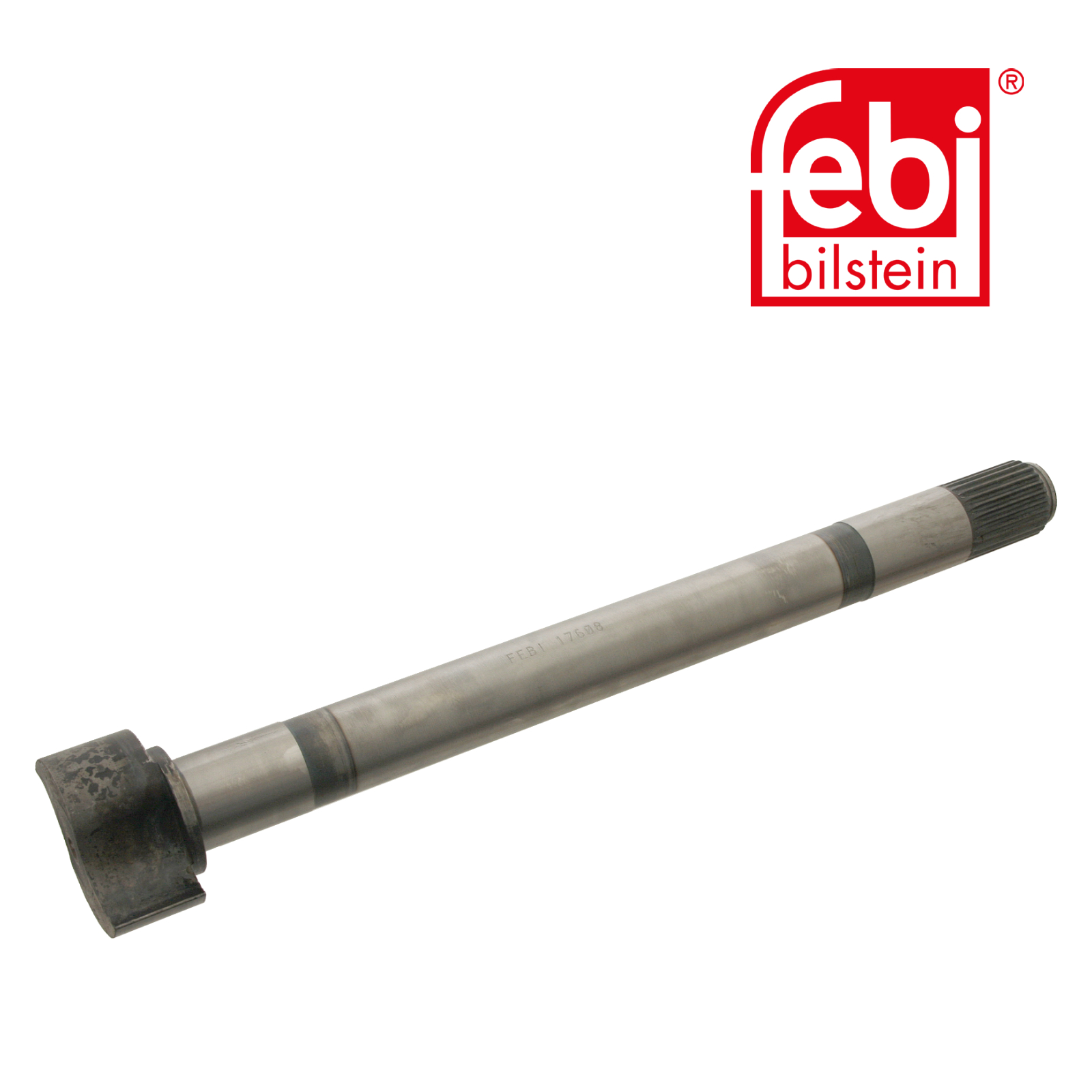 Febi Drum Brake Brake Shaft 98mm OD Rear Left 17608
