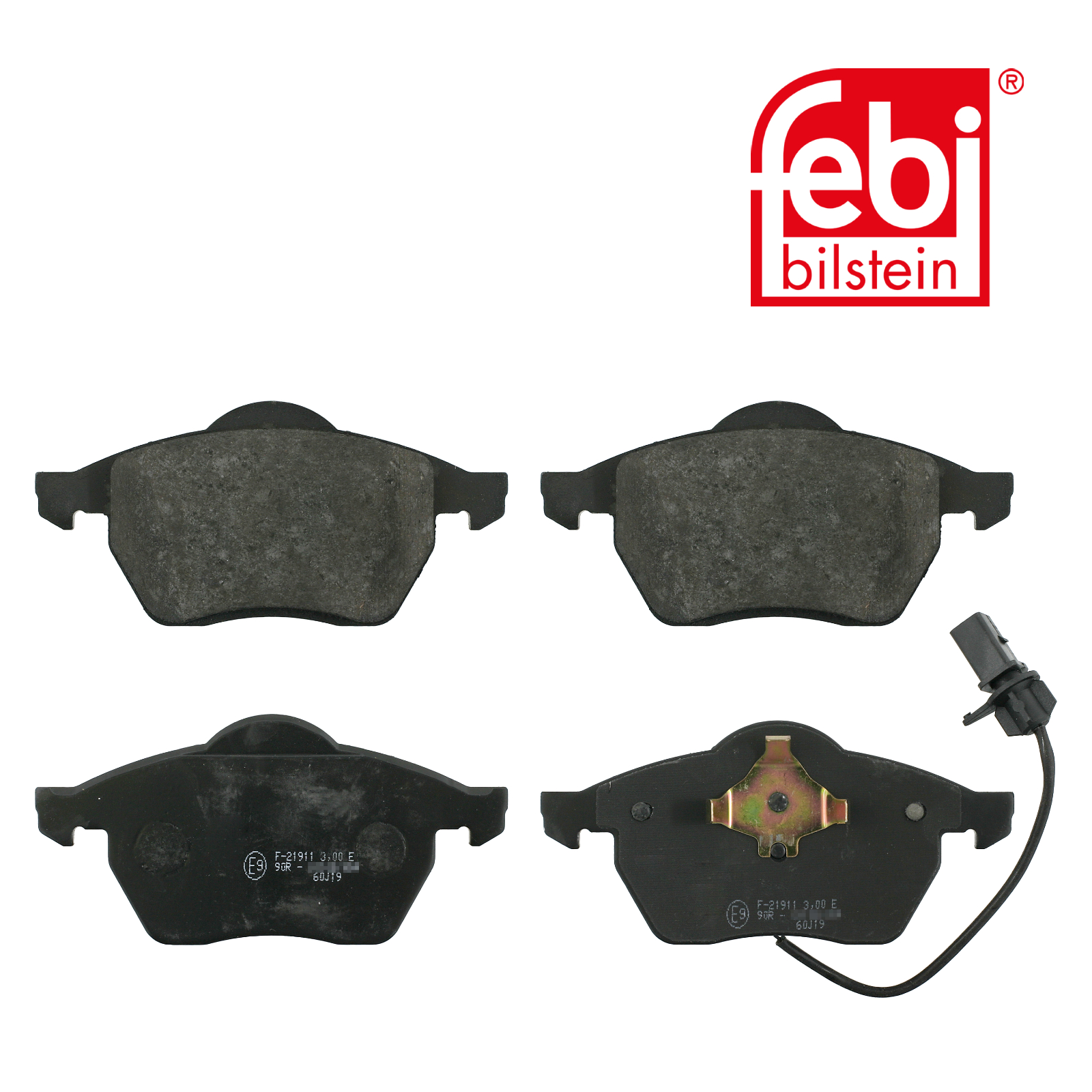 Febi Front Brake Pad Set 16398