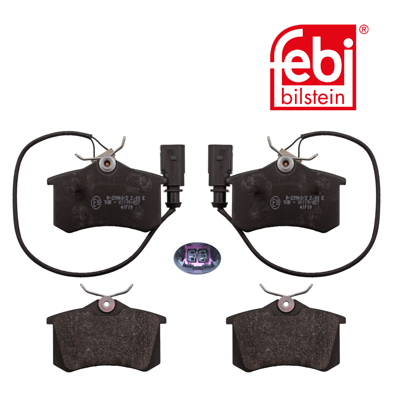 Febi Rear Brake Pad Set 116018