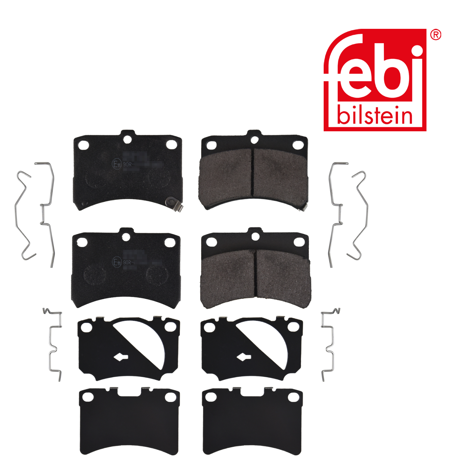 Febi Front Brake Pad Set 16661