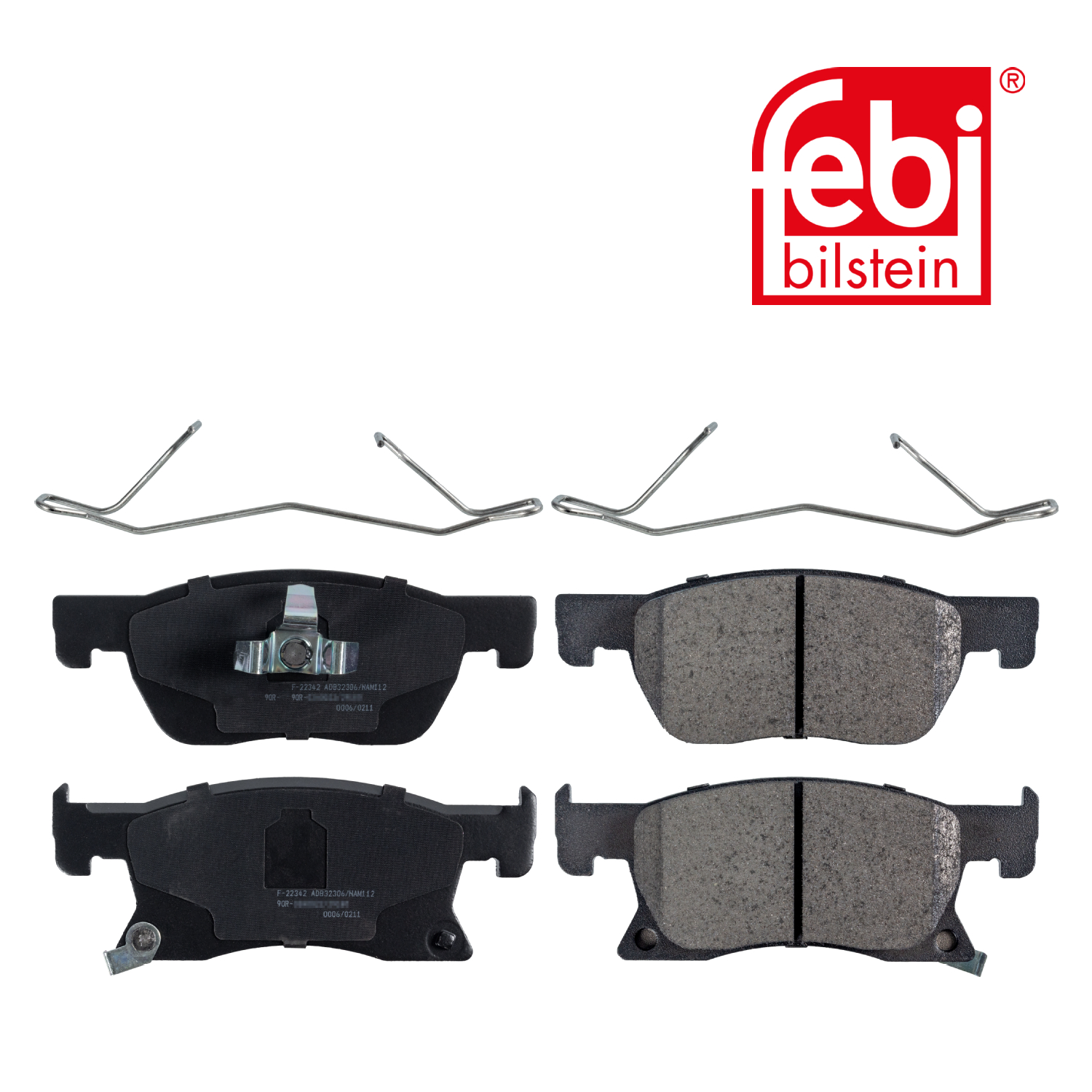 Febi Front Brake Pad Set 116239