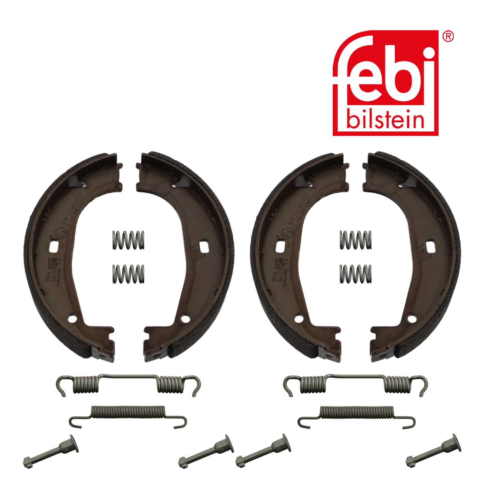 Febi Parking Brake Shoe Set Rear 31045