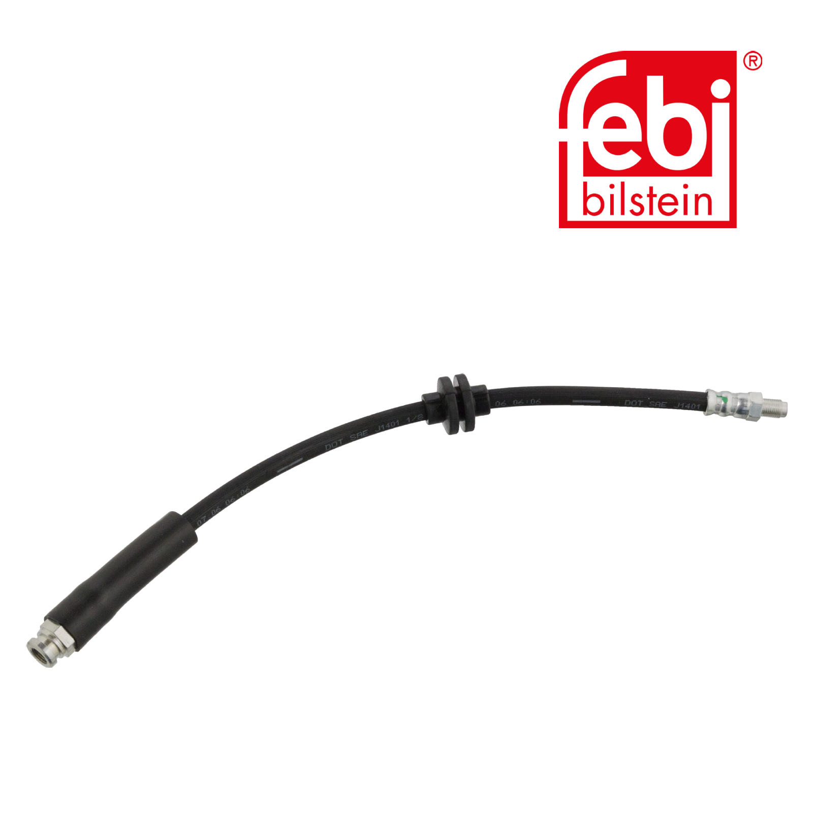 Febi Brake Hydraulic Hose Line Front Right 104238