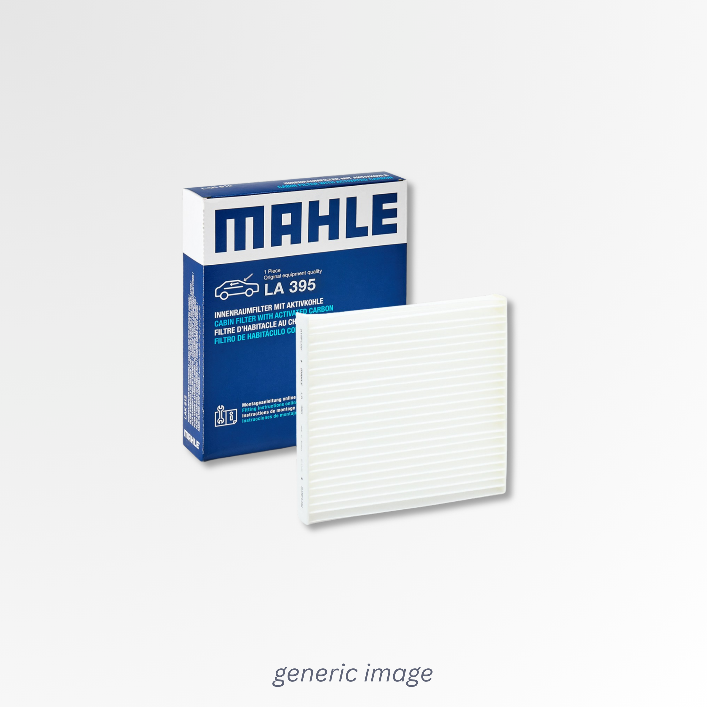 Mahle Cabin Air Filter (Pollen Filter) fits Nissan Micra II 1992-2003