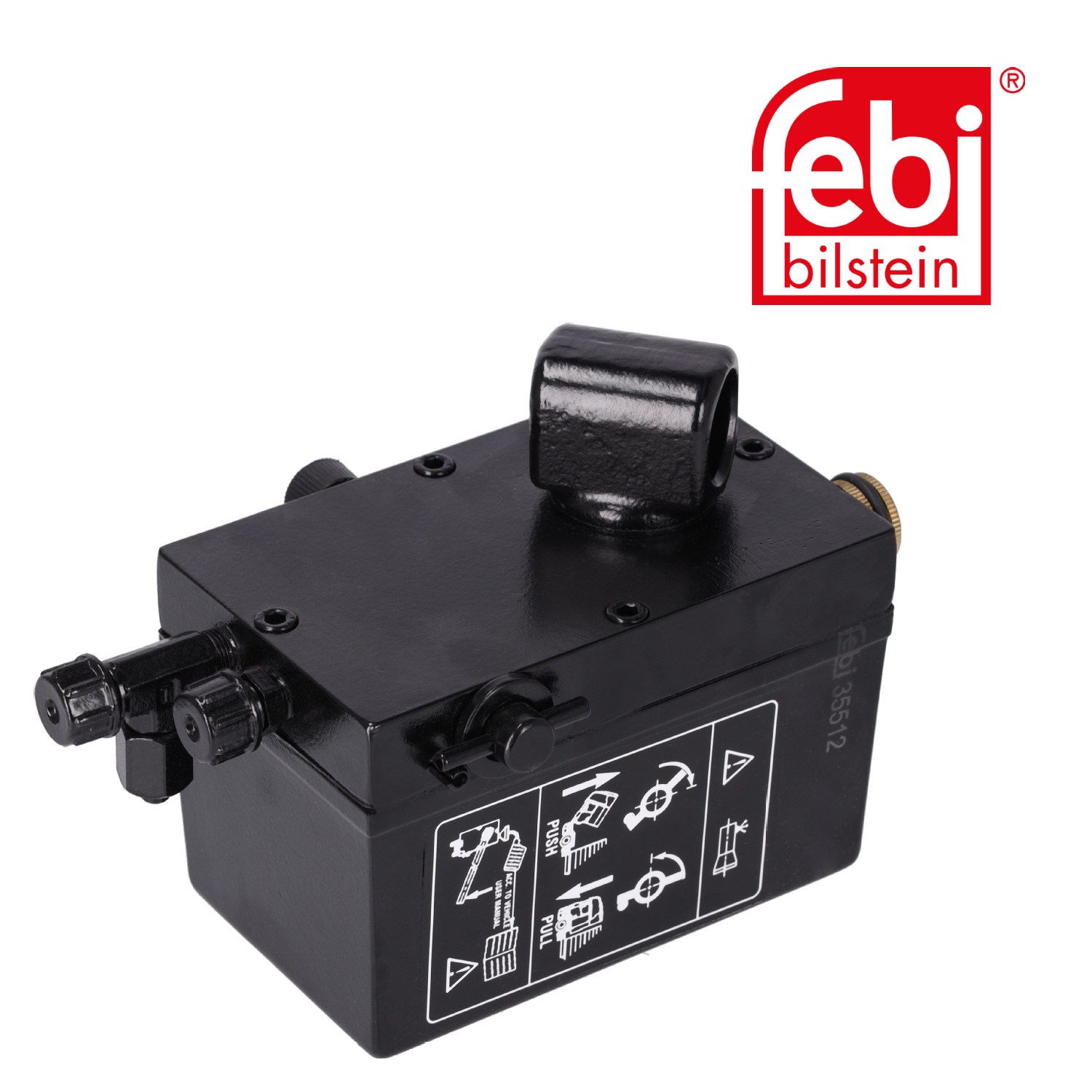 Febi Cab Tilt Hydraulic Pump 2 Connectors 35512