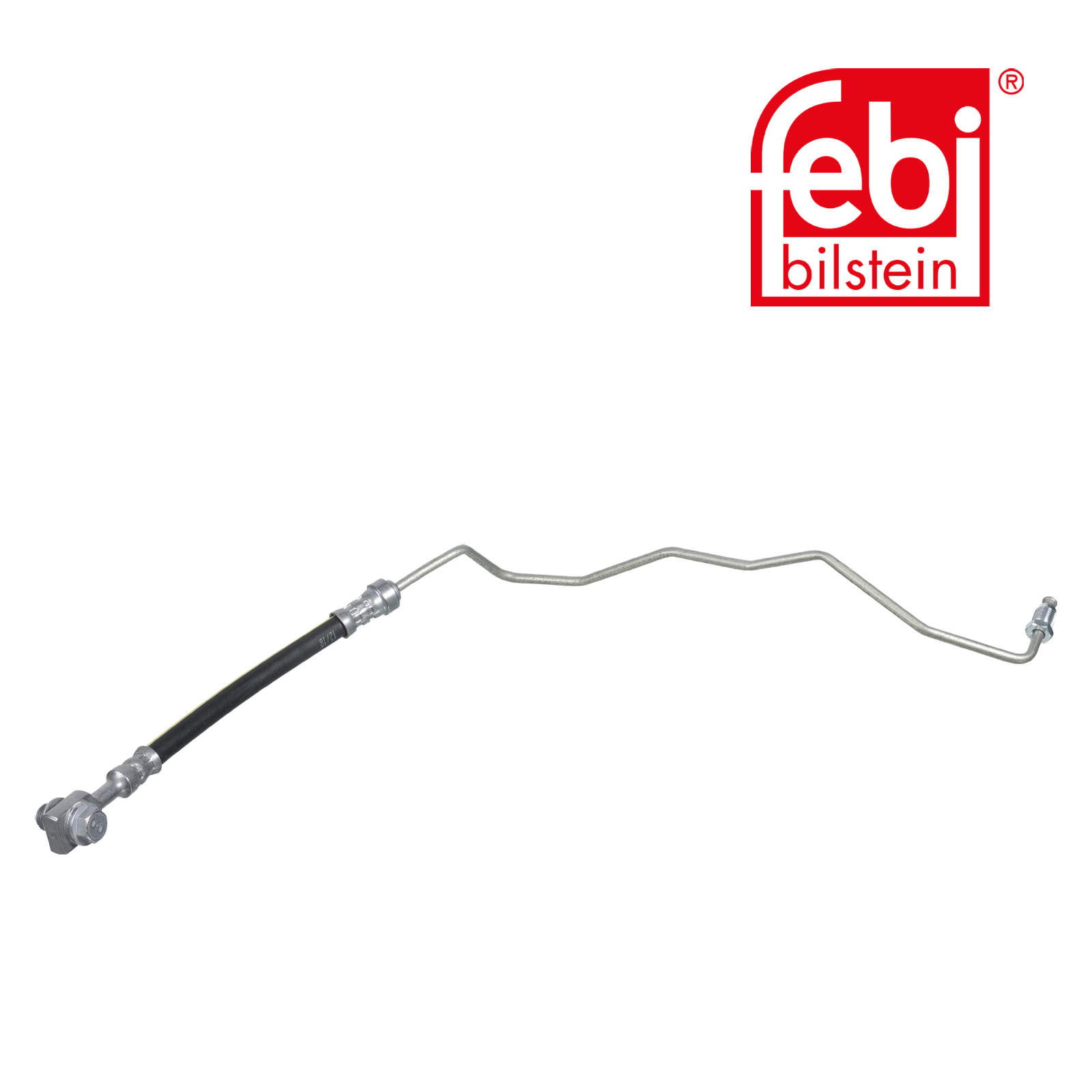 Febi Brake Hydraulic Hose Line Rear Left 45213