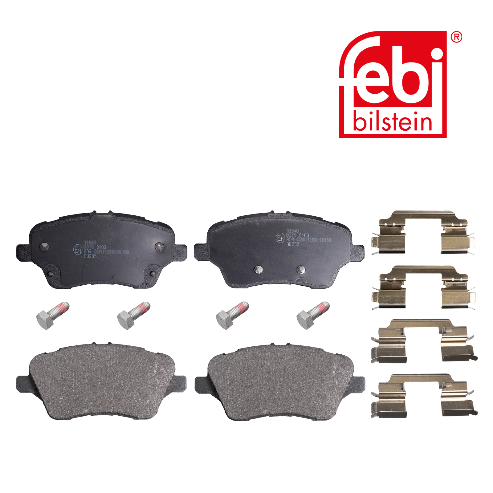 Febi Front Brake Pad Set 16940