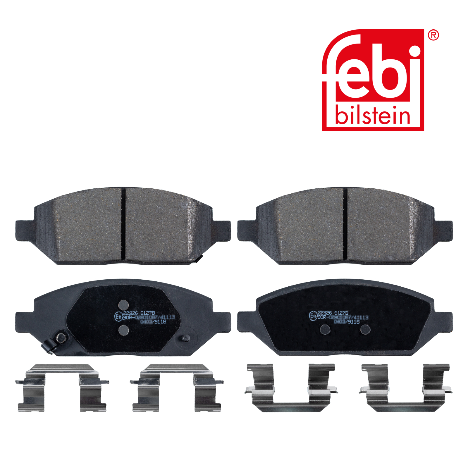 Febi Front Brake Pad Set 16974