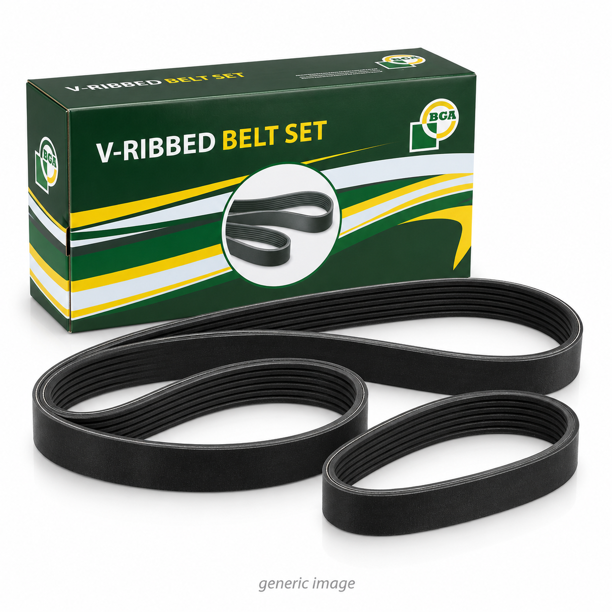 BGA V-Ribbed Belt Set DB5607K