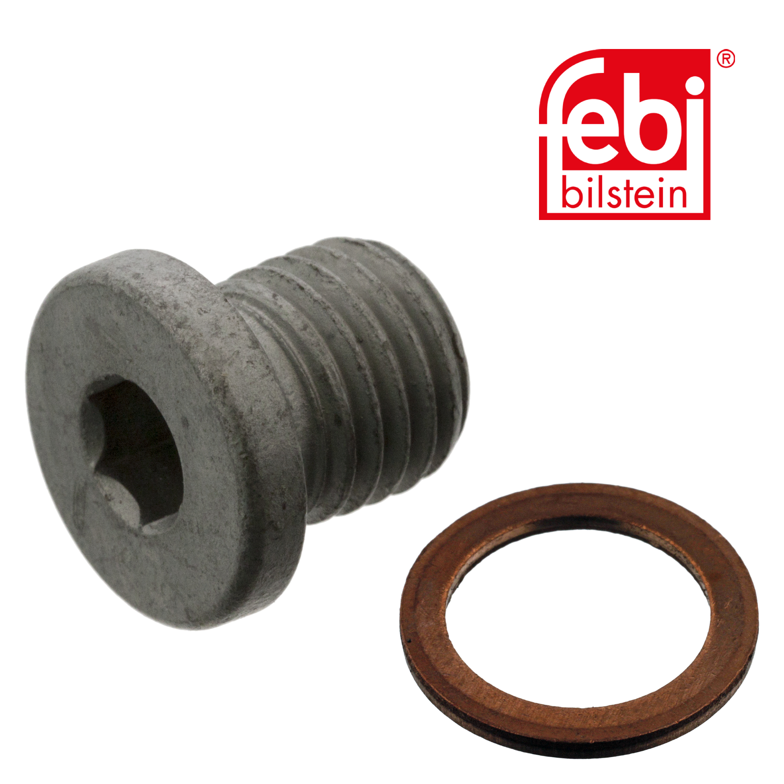 Febi Oil Sump Screw Plug Steel 46409