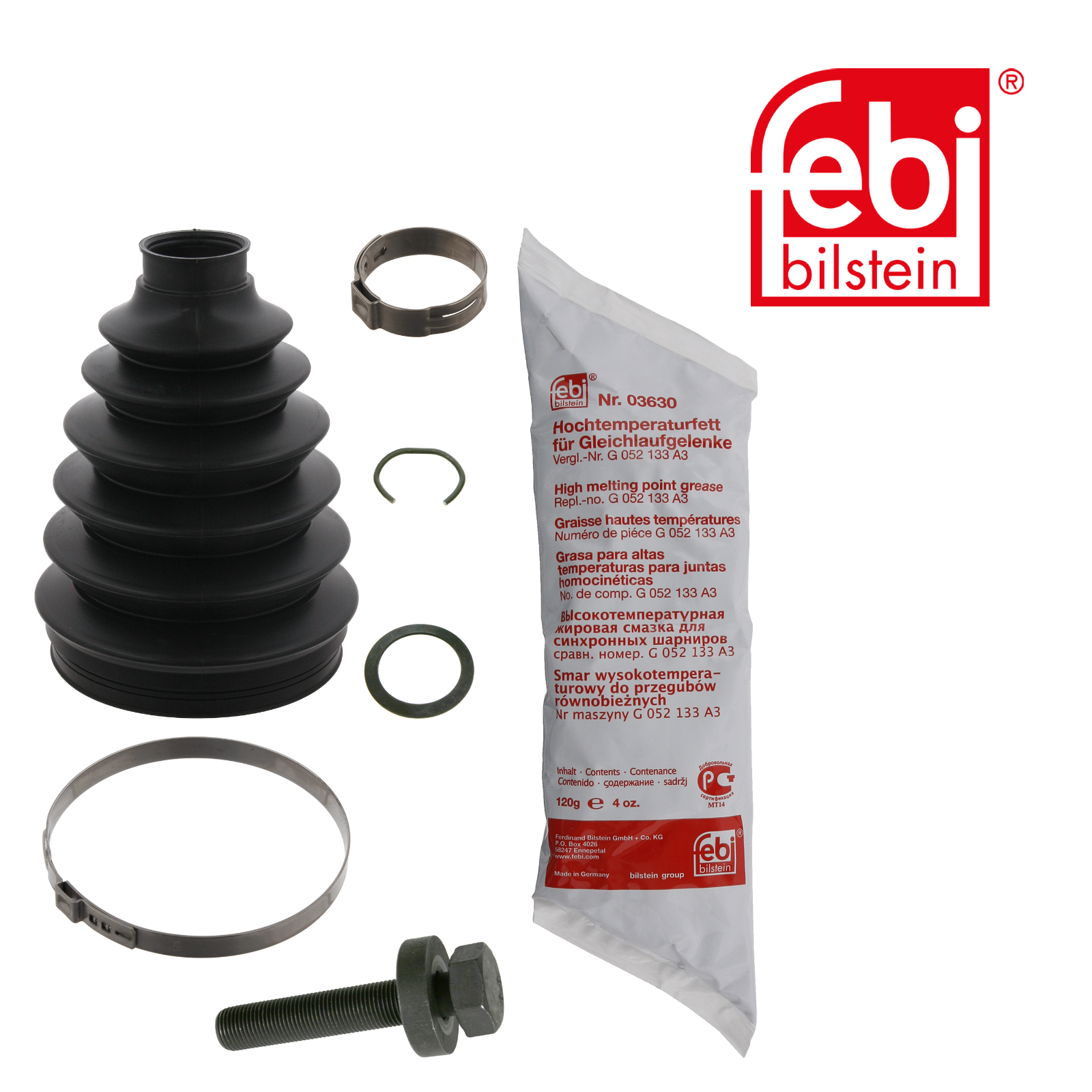 Febi Drive Shaft Bellow Kit Wheel Side Thermoplast 31835