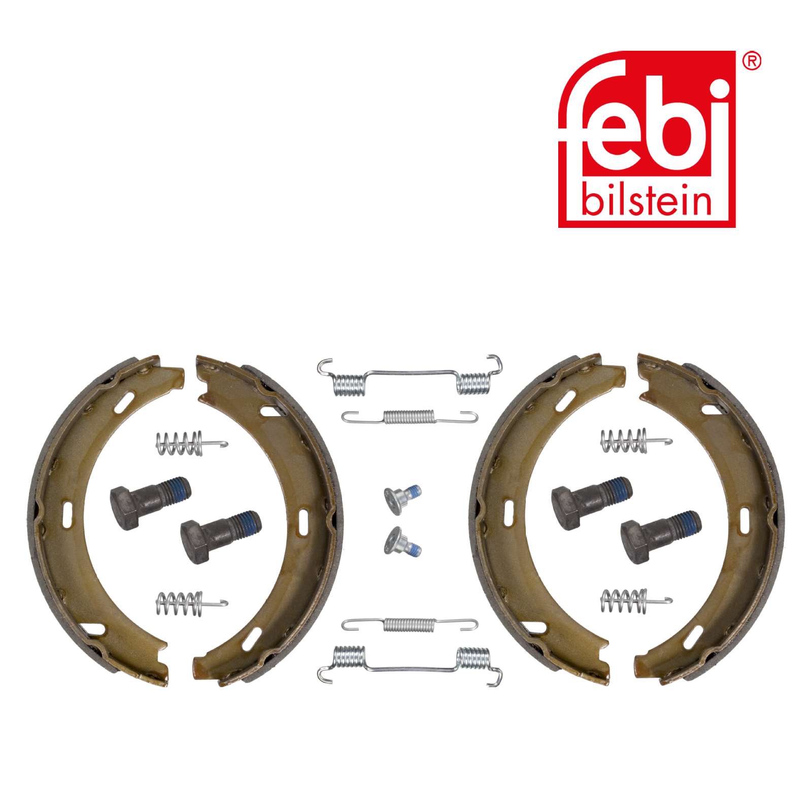 Febi Parking Brake Shoe Set Rear 08200