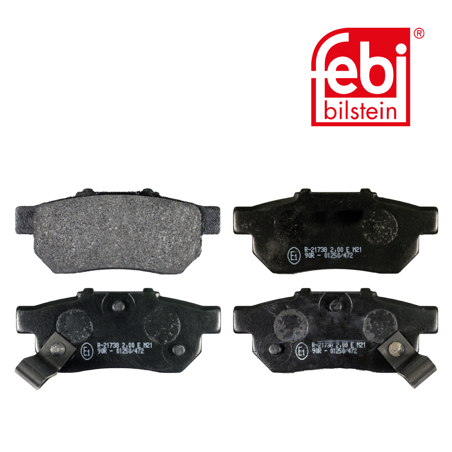 Febi Rear Brake Pad Set 16301