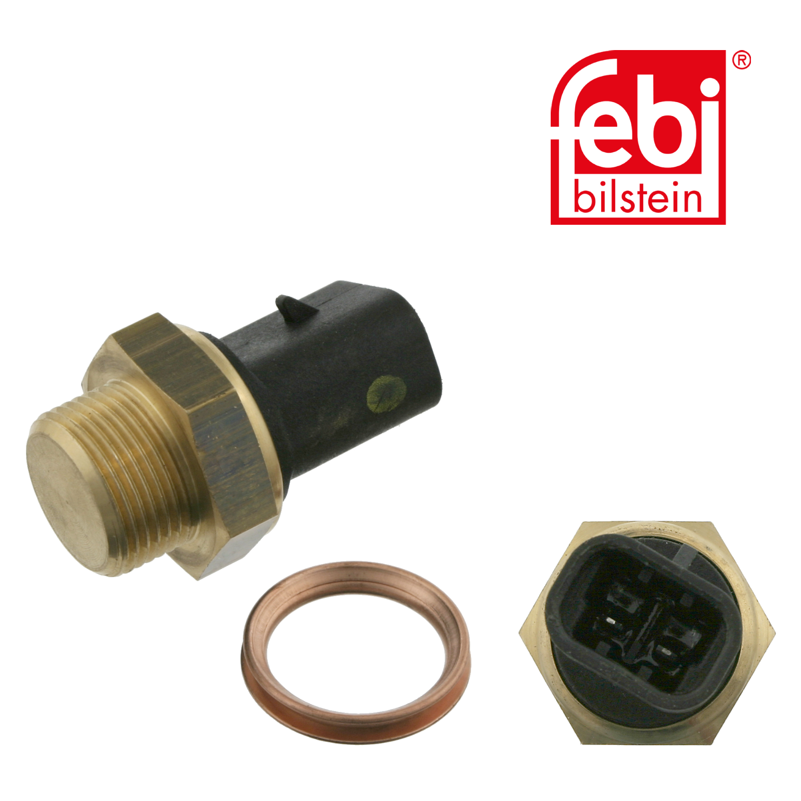 Febi Radiator Fan Temperature Switch 2 Connectors 11964