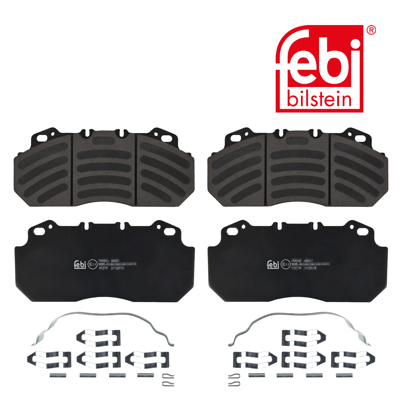 Febi Front Brake Pad Set 16574