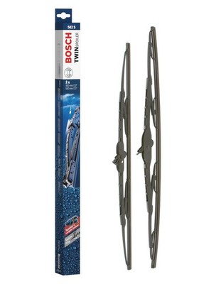 Bosch Twin Spoiler Wiper Blade Set 550mm + 530mm — 582S fits Audi A6 C4