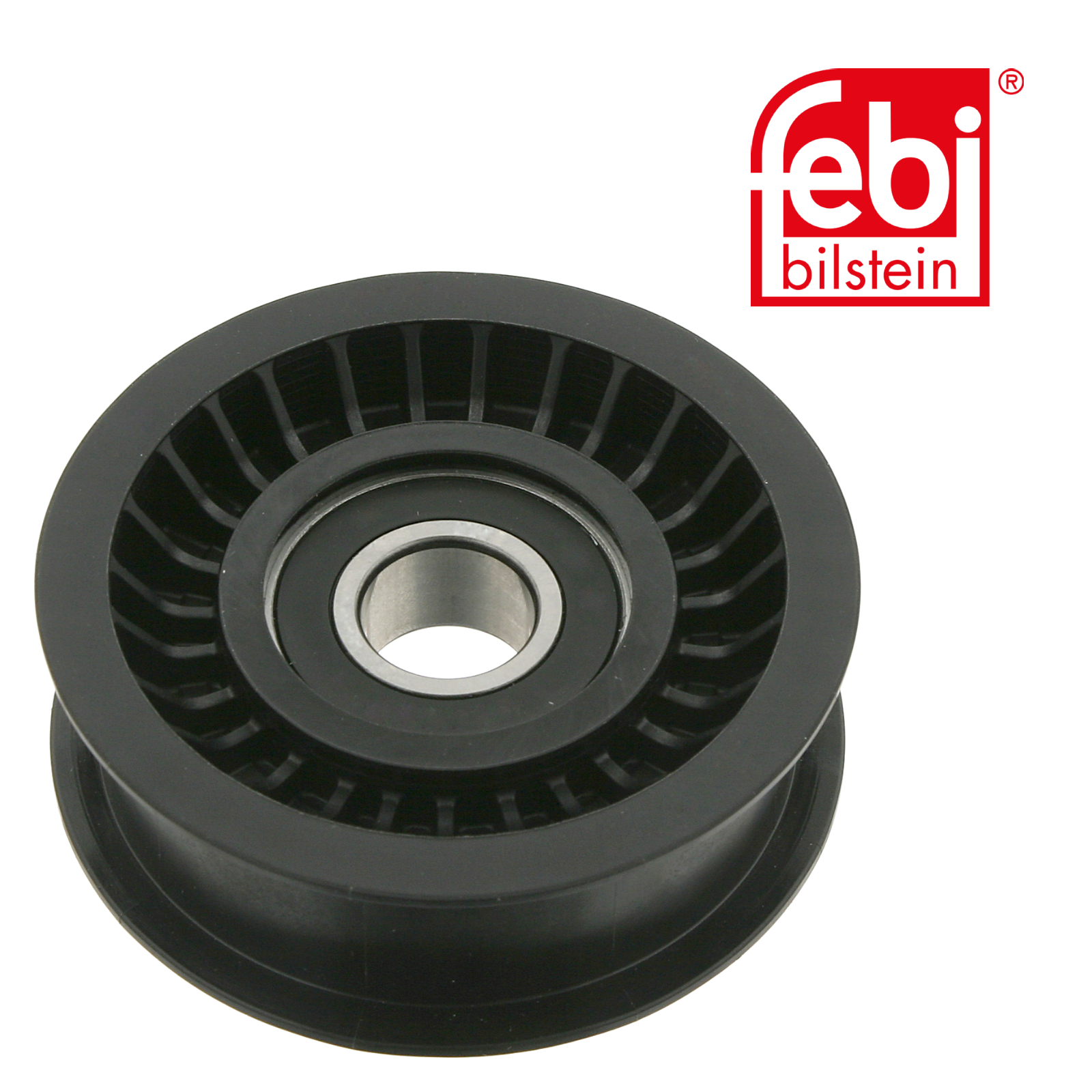 Febi V-Ribbed Belt Deflection/Guide Pulley Lower Left 28234