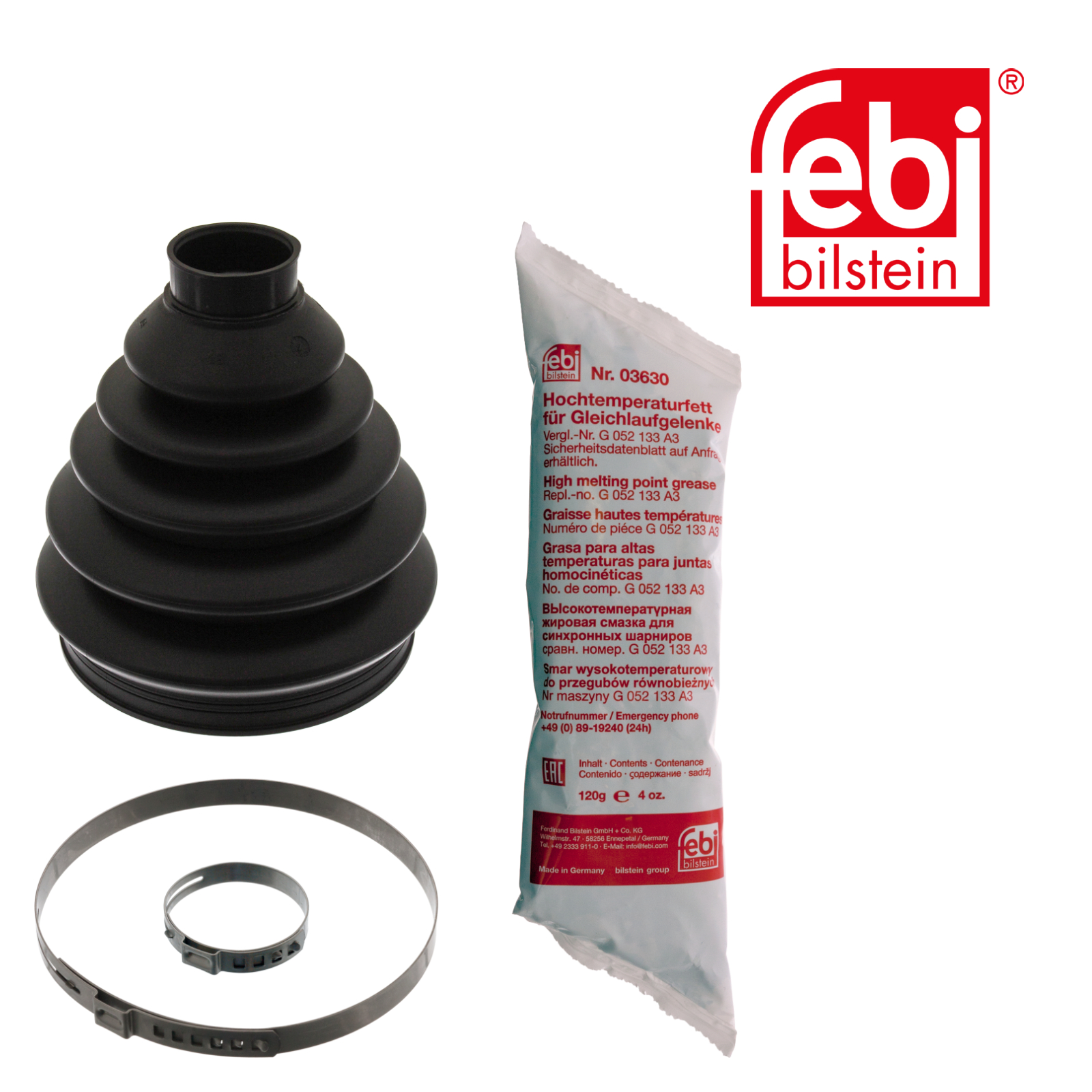Febi Drive Shaft Bellow Kit Wheel Side Thermoplast 38347