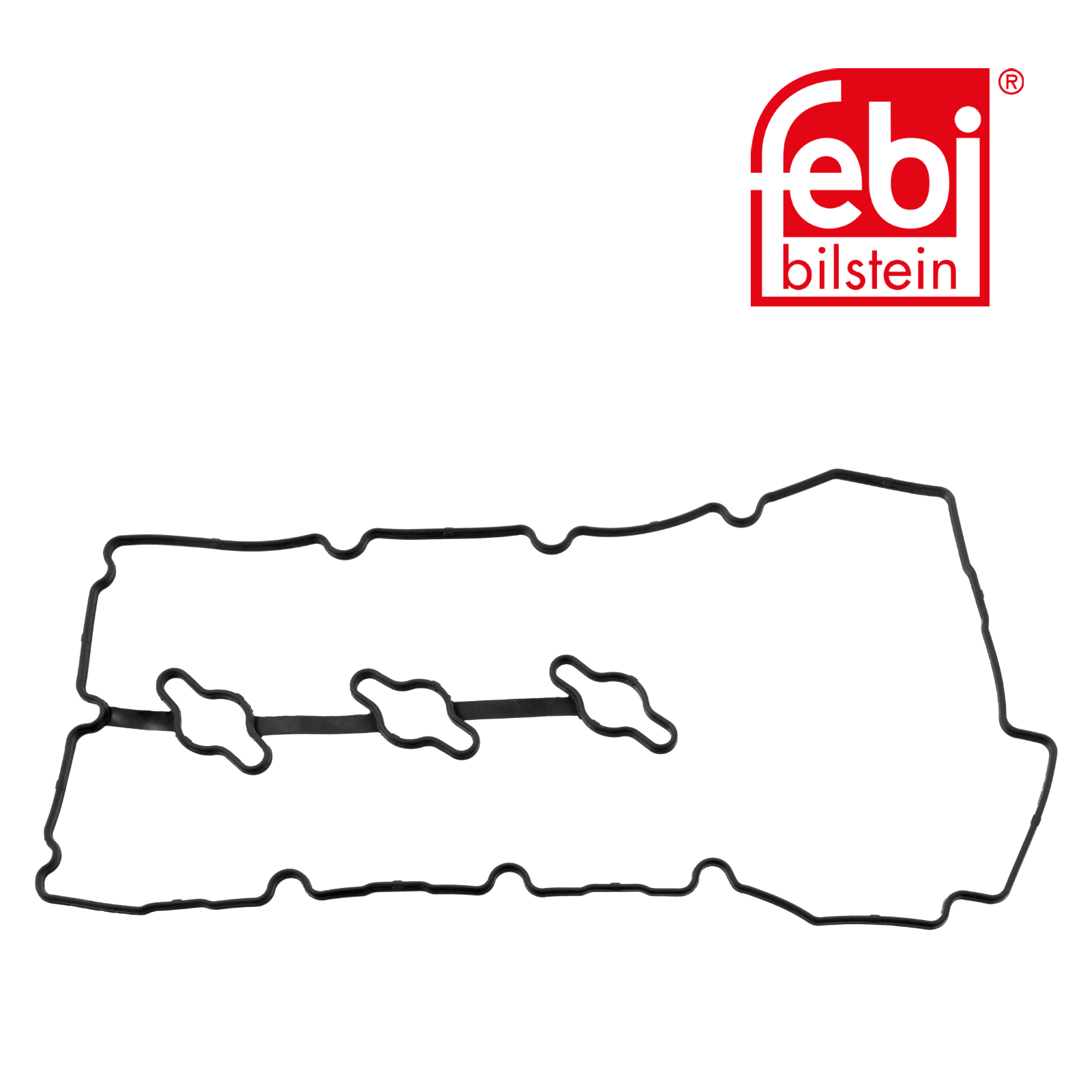 Febi Cylinder Head Cover Gasket Rubber 101217