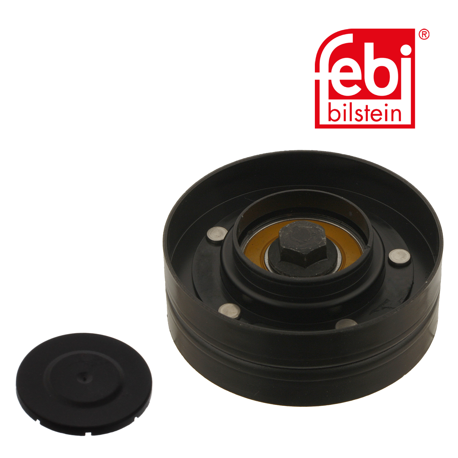 Febi V-Ribbed Belt Deflection/Guide Pulley 30396