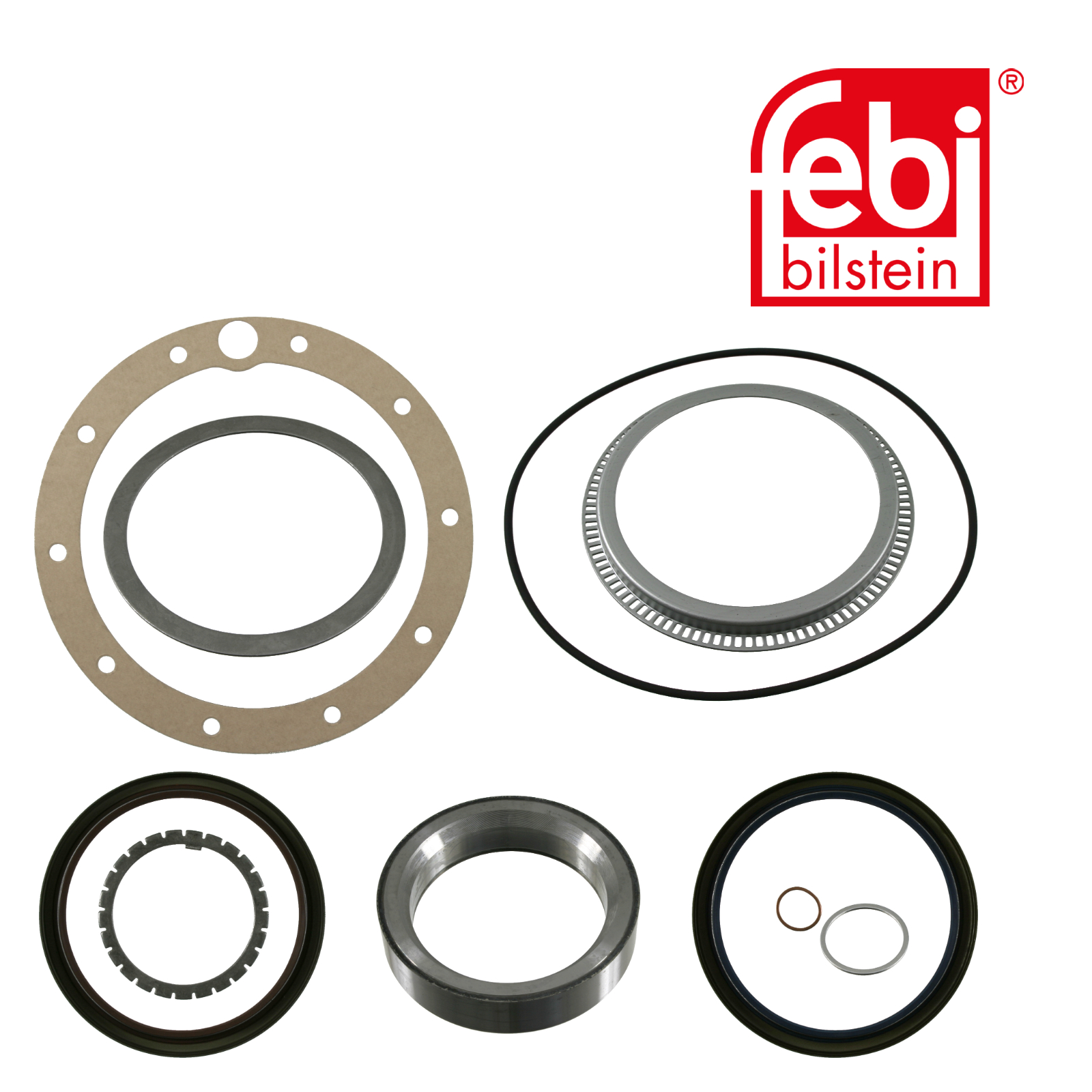 Febi Wheel Hub Gasket Set Rear 21980