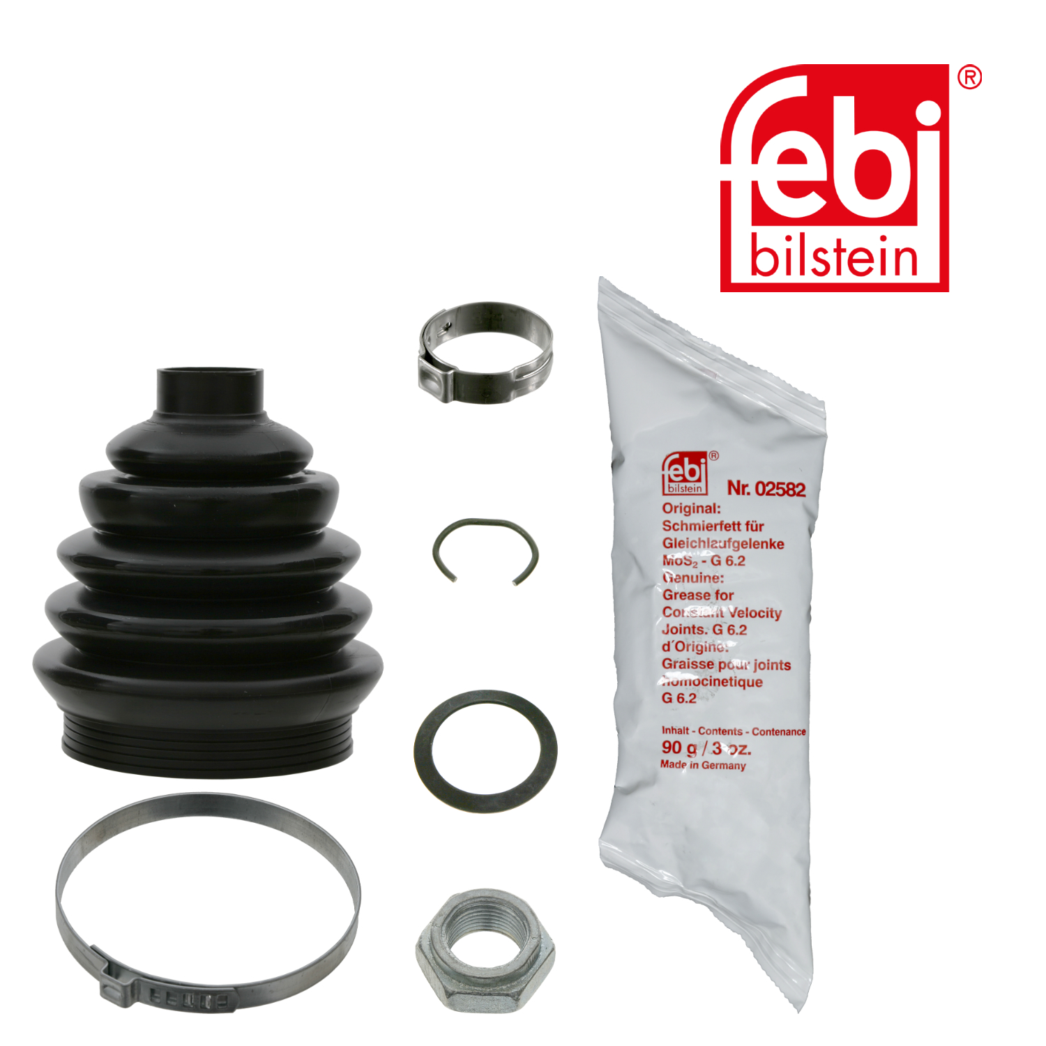 Febi Drive Shaft Bellow Kit Wheel Side Thermoplast 03595