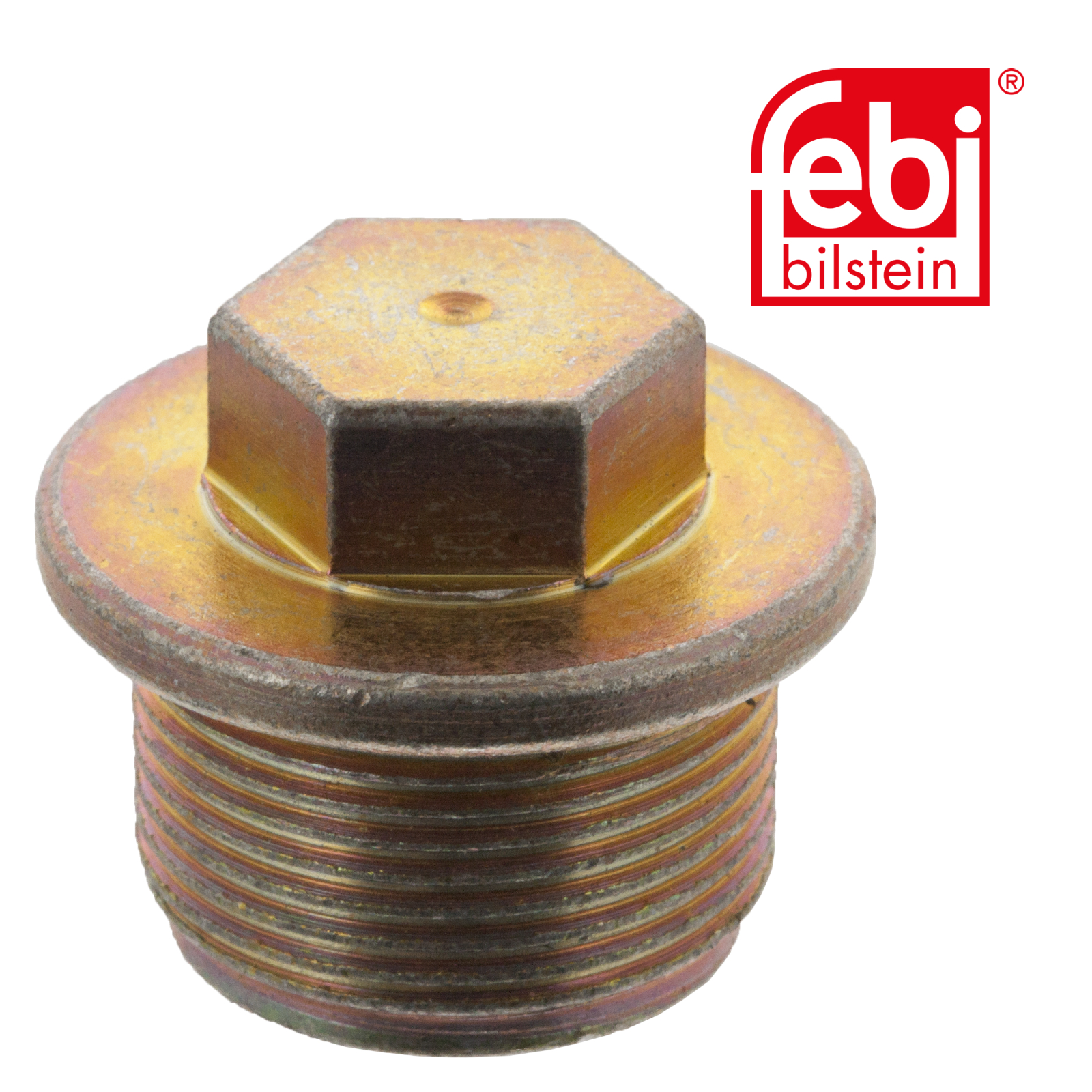 Febi Oil Sump Screw Plug Steel 48898
