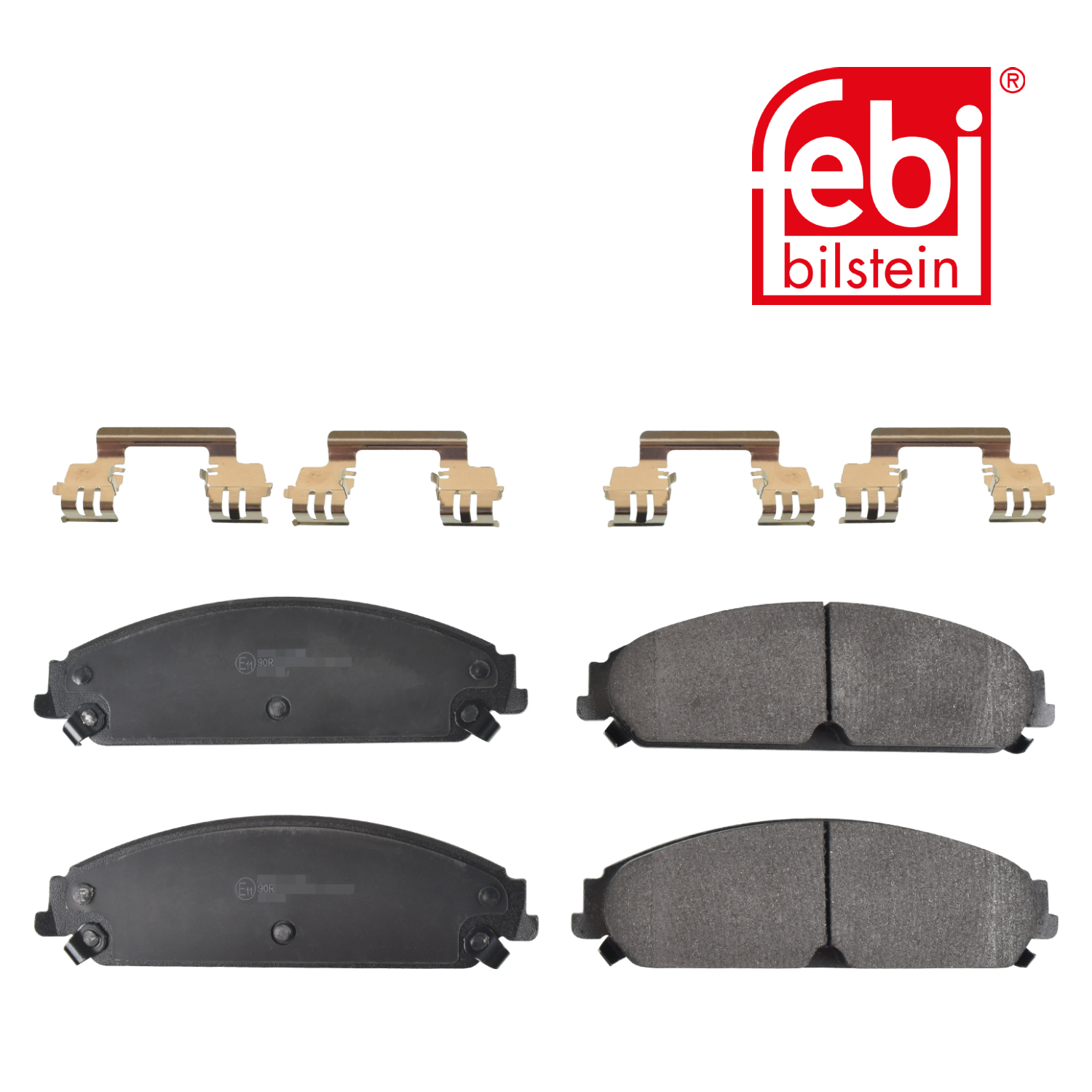 Febi Front Brake Pad Set 116112